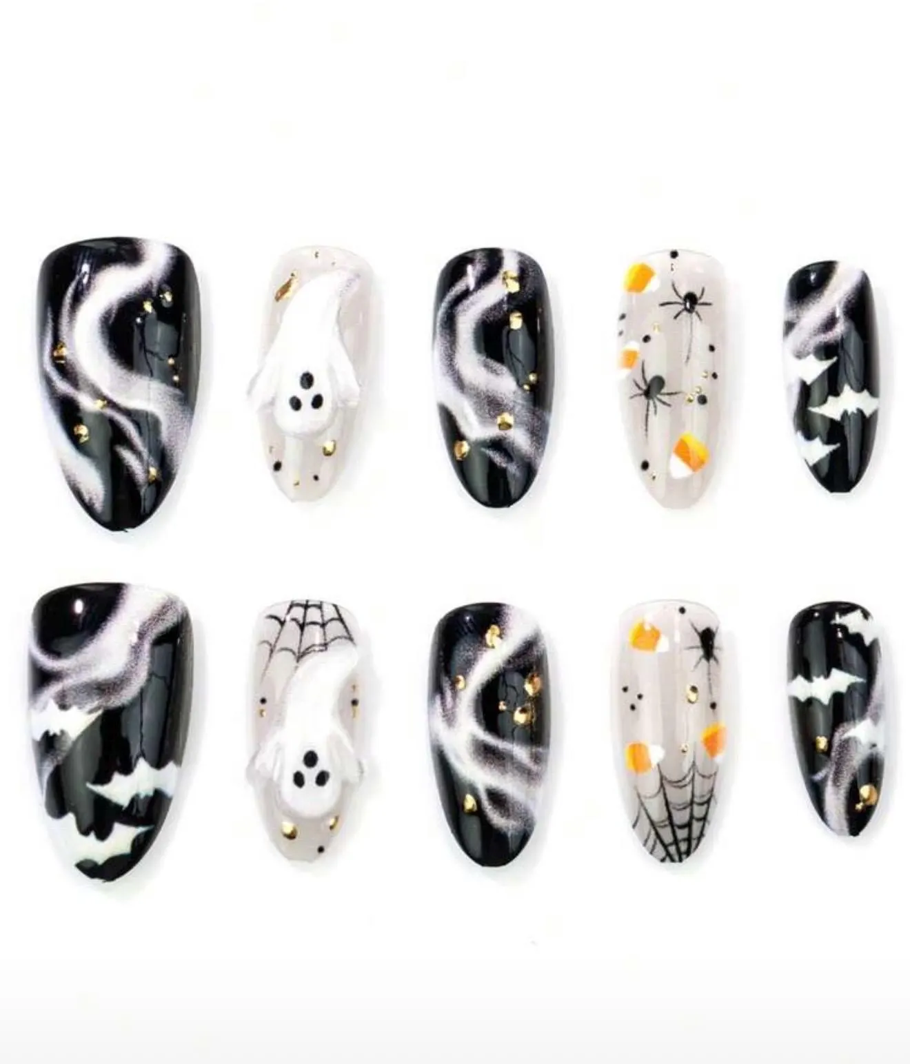 Spooky Halloween Press Ons - image 4