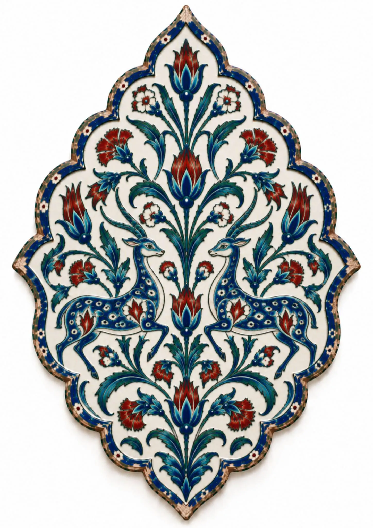 Iznik Clipart PNG Turkish Tile Art Ottoman Floral Motifs Islamic Ornaments Traditional Turkish Ceramic Design Digital Download 8 PNG - image 3
