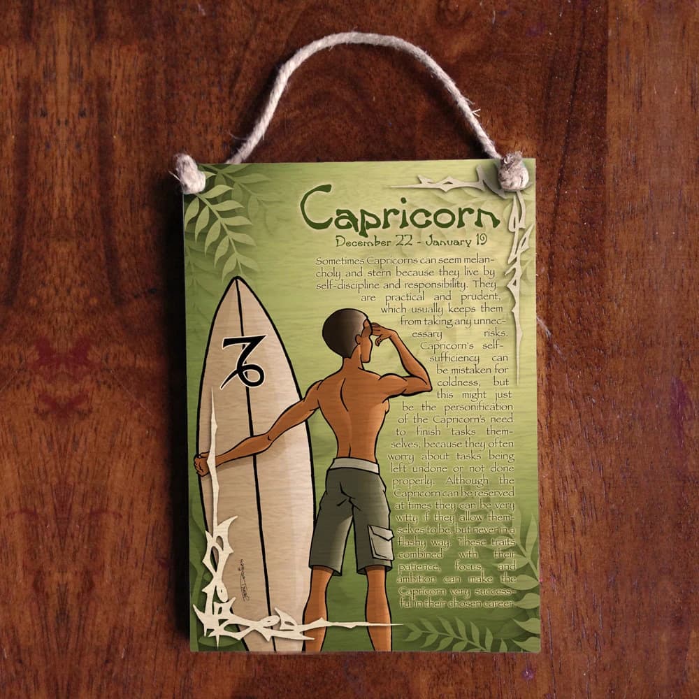 Capricorn Surf Zodiac Sign - Astrology Signs - image 2