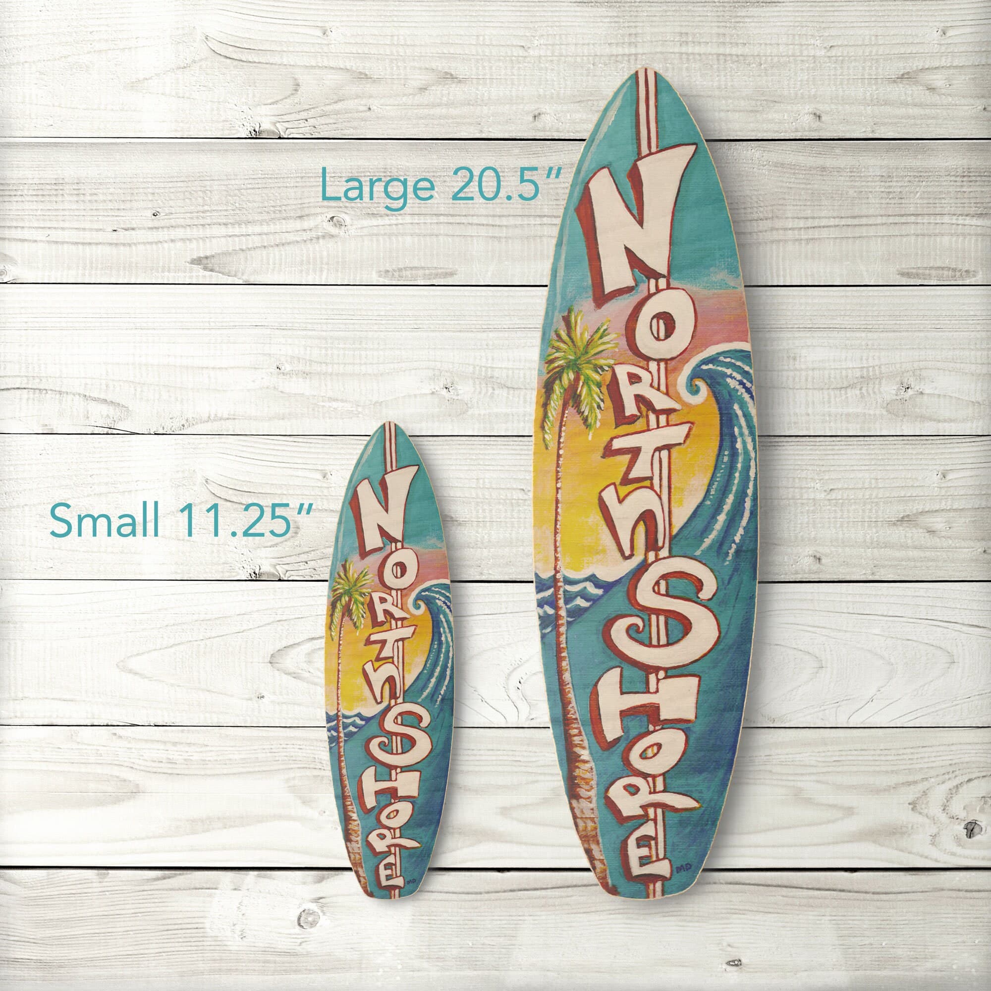 North Shore Surfboard - beach, tropical, surf, art, hawaii wall decor - image 5