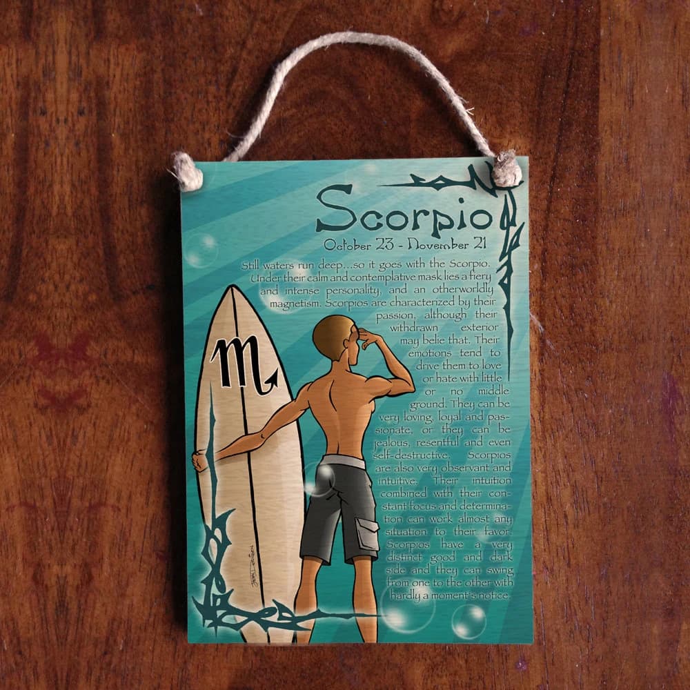 Scorpio Surf Zodiac Sign - Astrology Signs - image 2