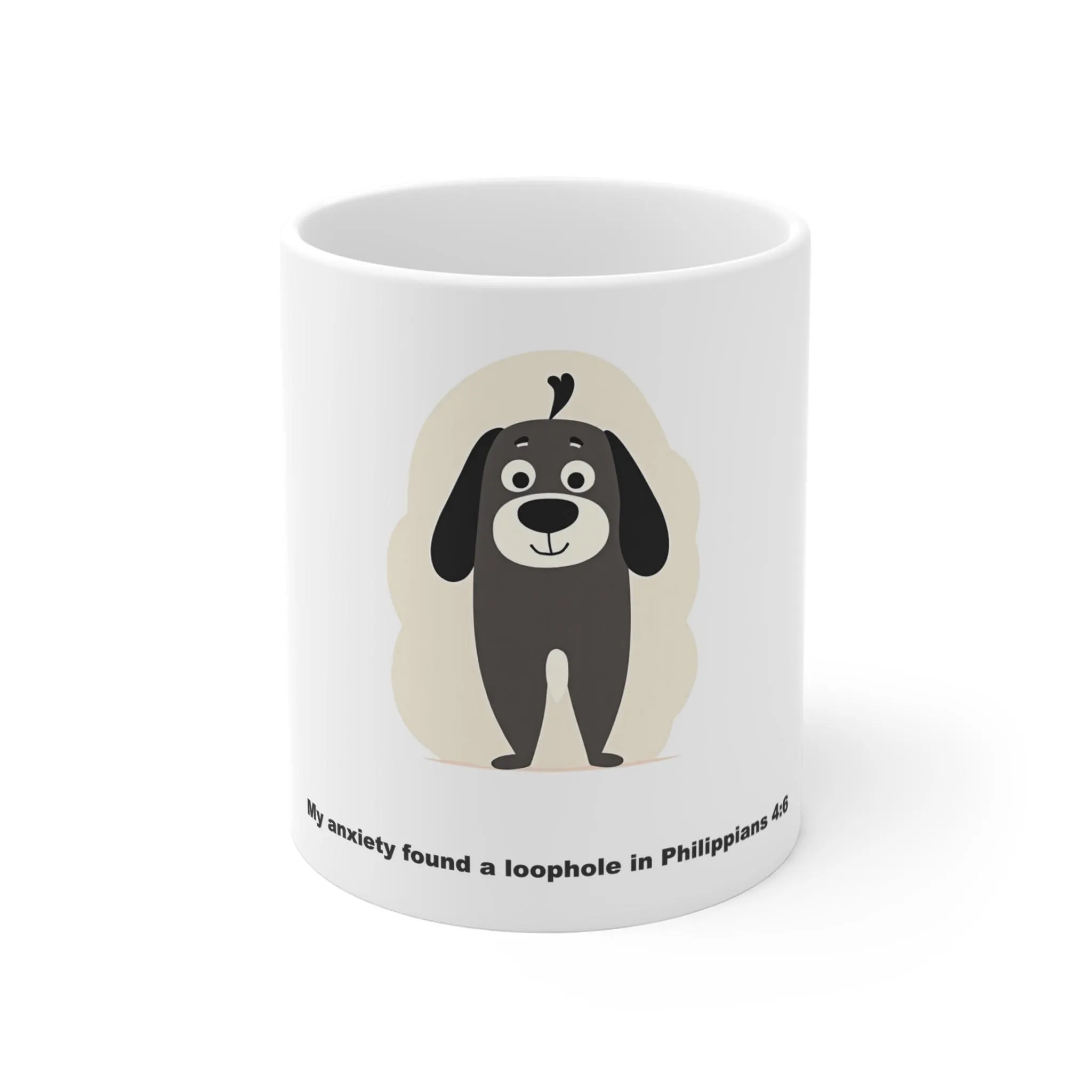 My anxiety found a loophole in Philippians 4:6 | Be Anxious Nothing Phil 46 Mug