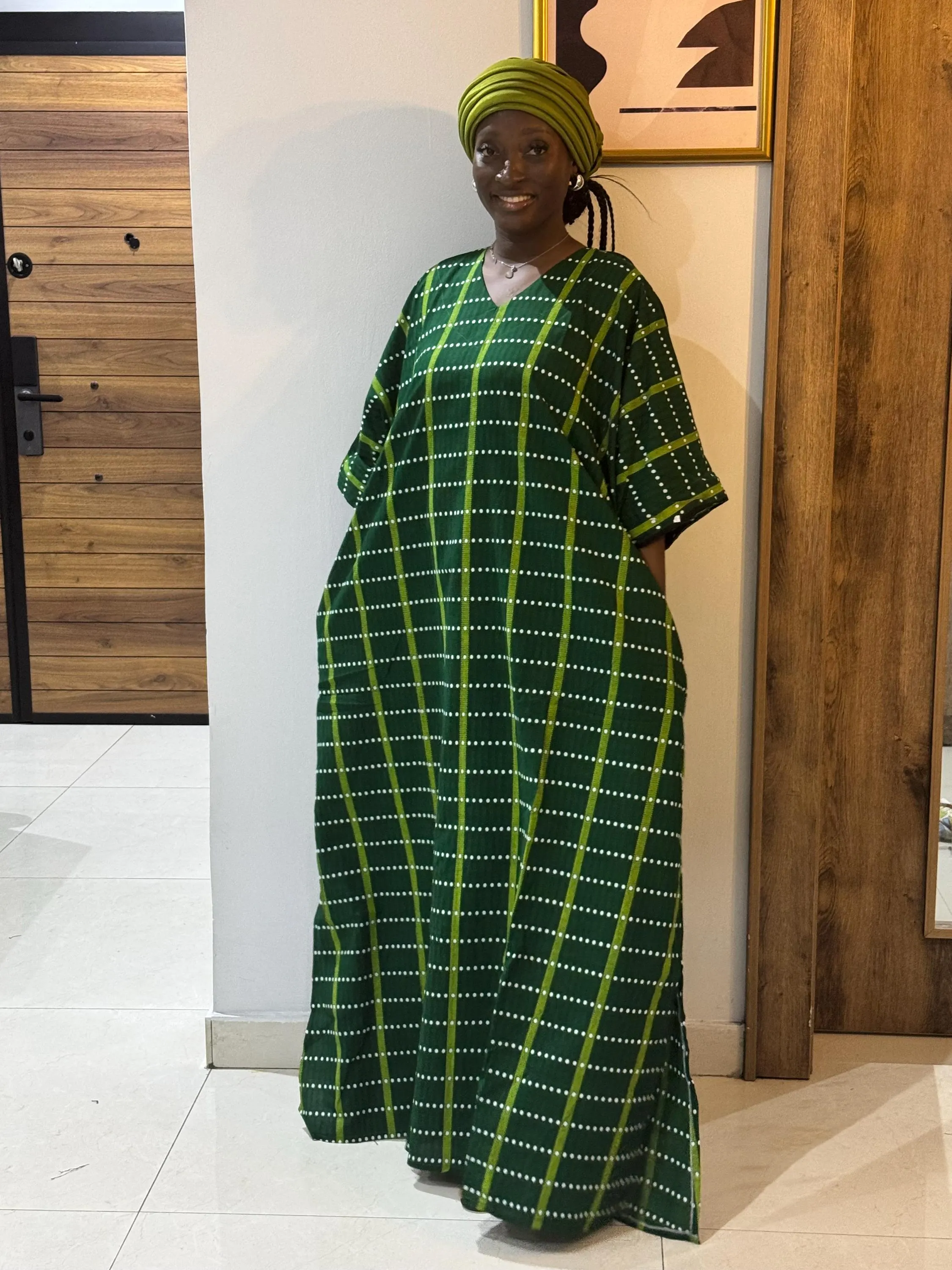 Ankara Bubu Dress | Authentic African Maxi Gown