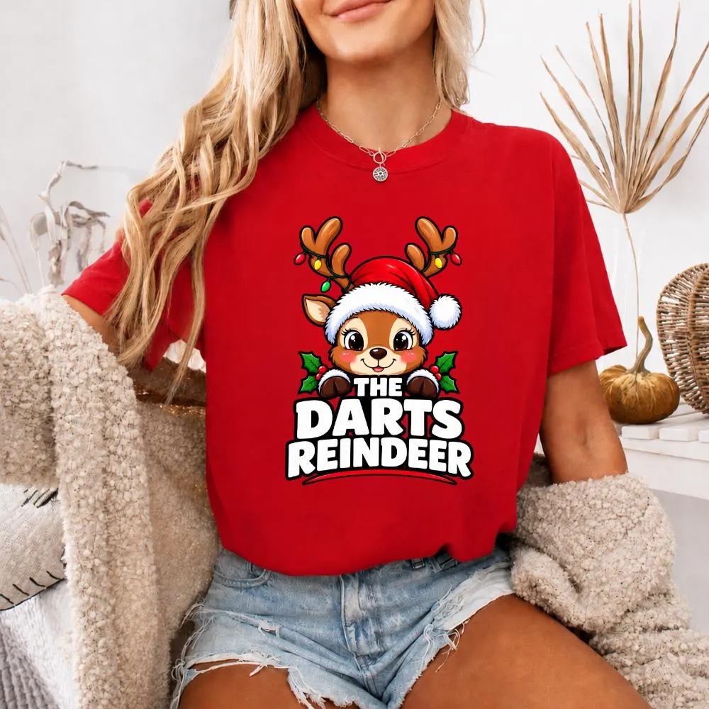 The Parts Reindeer T-Shirt, Funny Christmas Reindeer Gift, Cute Holiday Graphic Tee, Christmas Party Shirt Gift for Reindeer Lovers - image 4