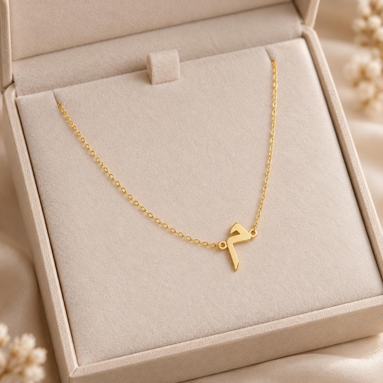 Arabic Letter Necklace, Personalized Arabic Initial Necklace, 925 Sterling Silver Jewelry, 14K Gold Plated Necklace, Custom Arabic Name Gift - image 4