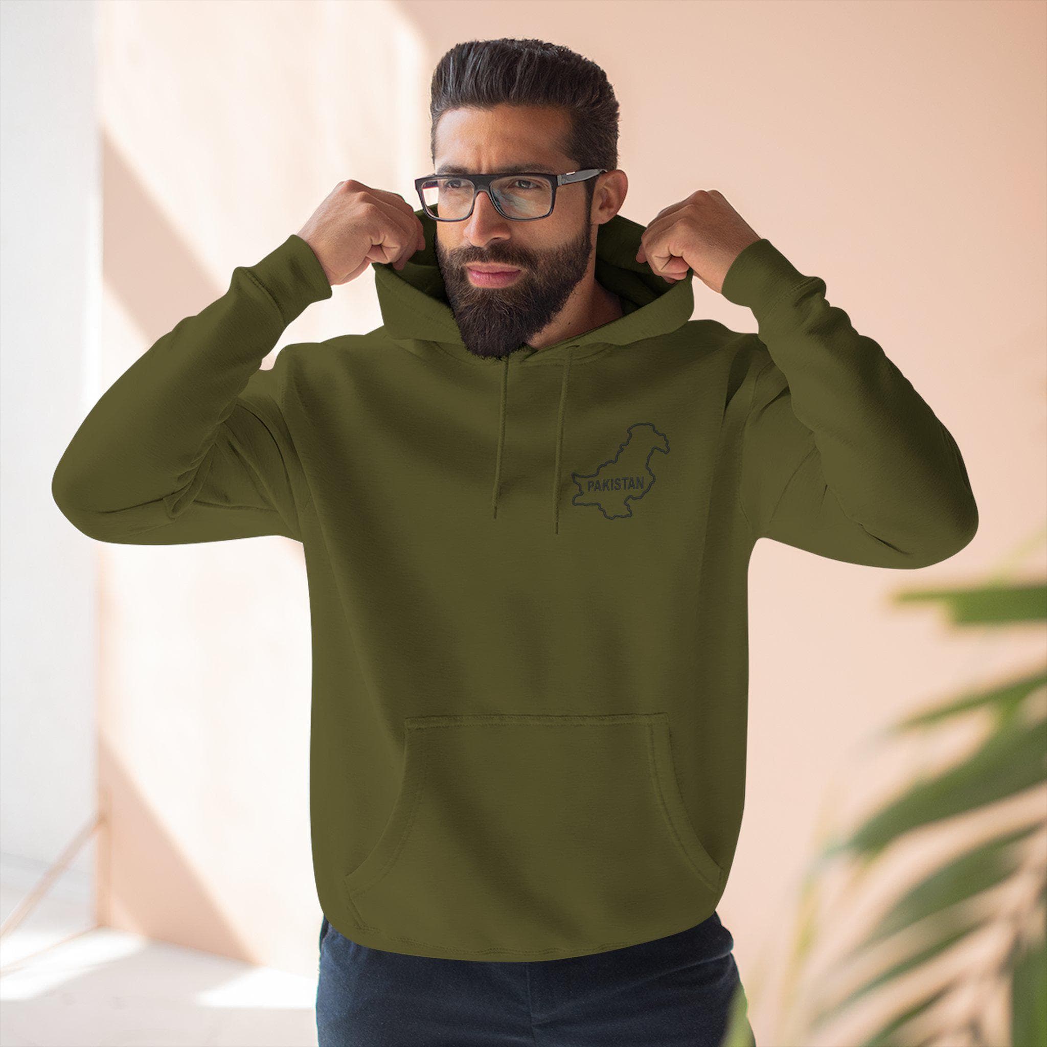 Pakistan Hoodie, Pakistani Muslim Gift, Desi Islamic Streetwear, Pakistani Pride Sweatshirt, Urdu Heritage Clothing - image 4