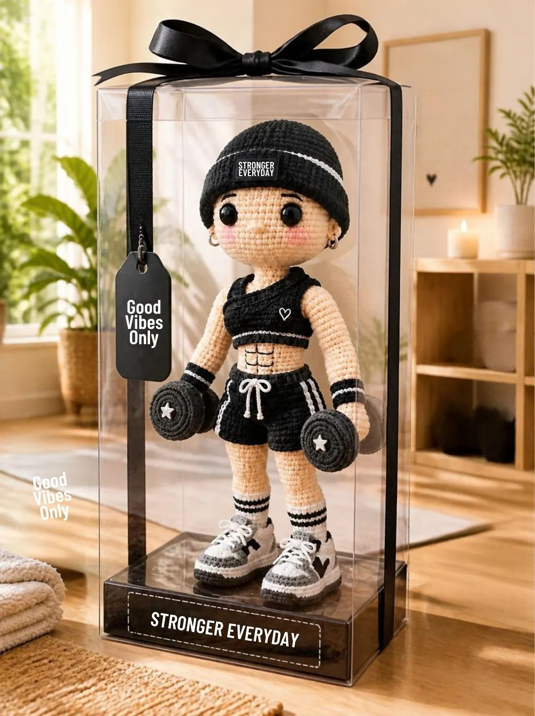 Muscular Gym Boy Amigurumi Crochet Pattern, Fitness Doll (Digital PDF) - image 3