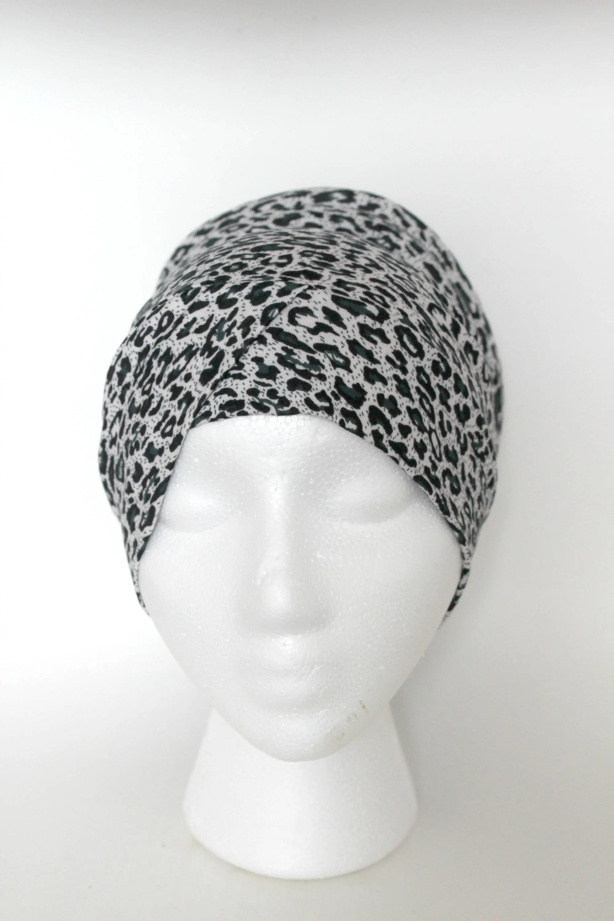 Cotton Animal Print Turban: Fashion Headband, Chemo Hat - image 4