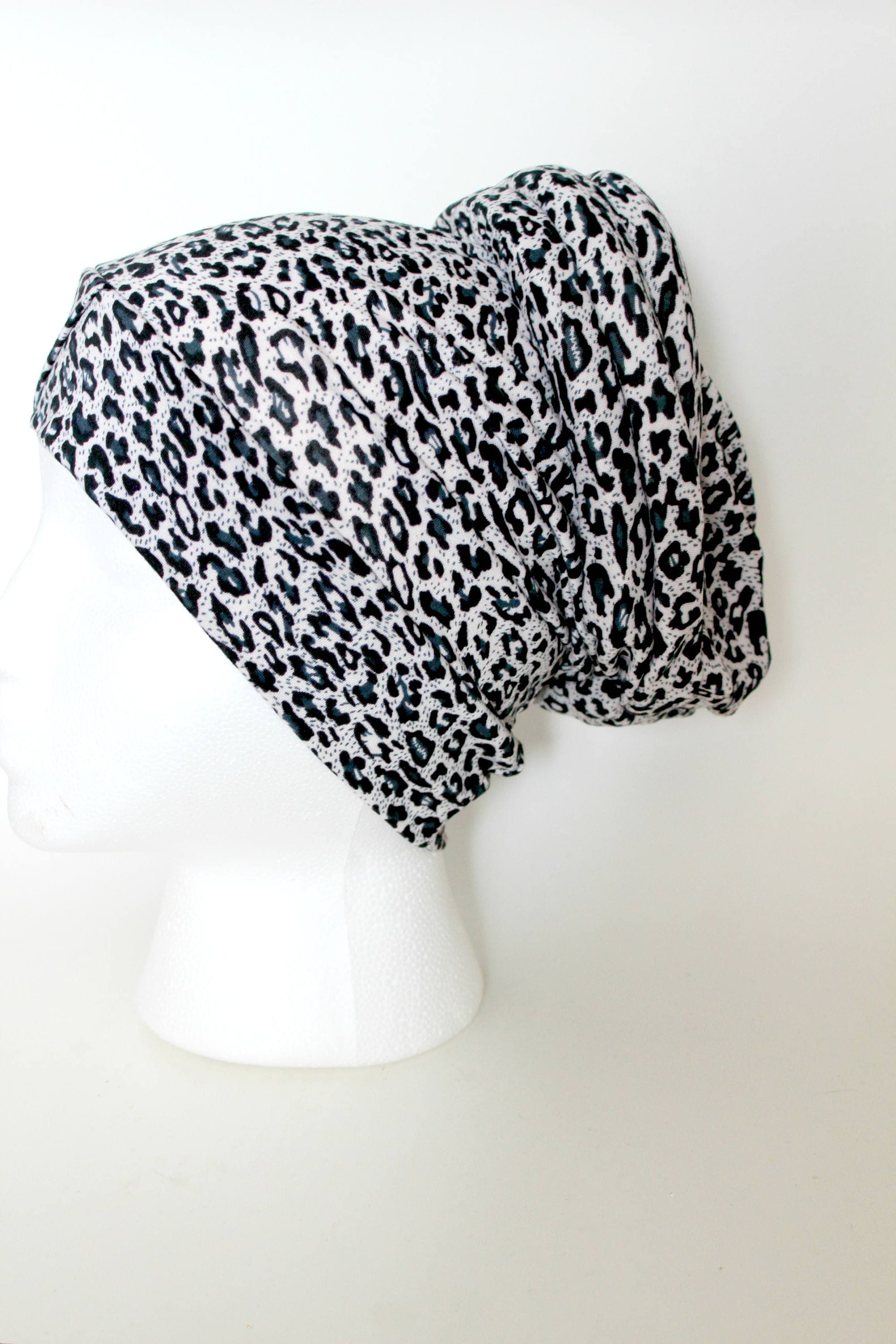 Cotton Animal Print Turban: Fashion Headband, Chemo Hat - image 5