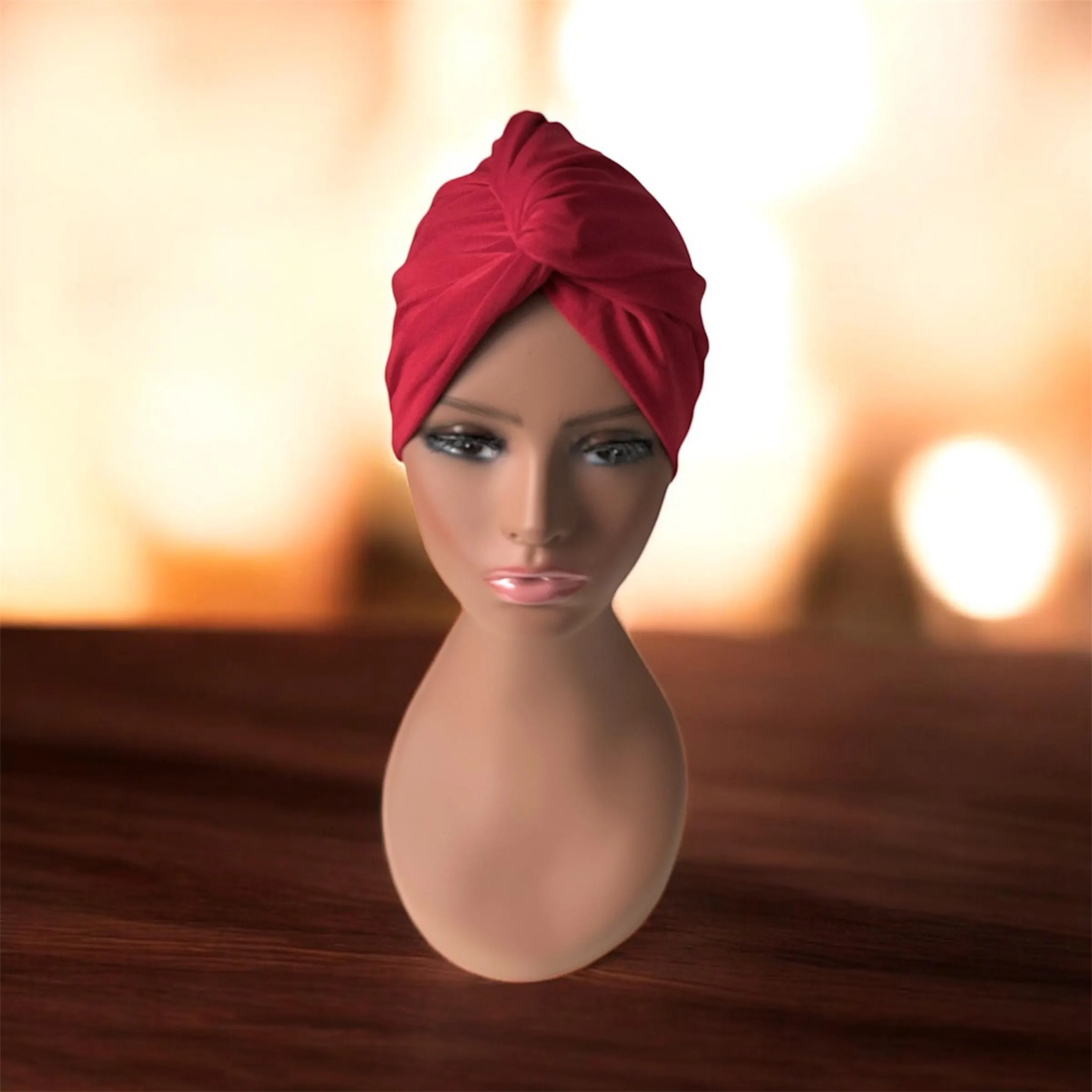 Soft Stretchy Turban | Hair Loss Head Cover | Chemo Cap | Lightweight Summer & Cozy Winter Wrap