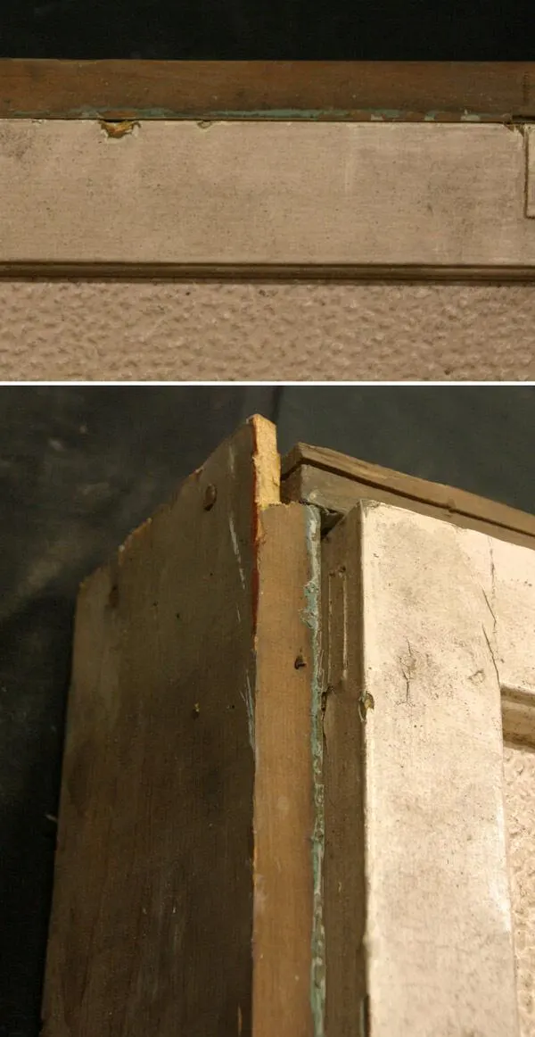 2 available 34"x81" Framed Antique Vintage Old Reclaimed Salvaged Wood Wooden Casement Window Transom Textured Glass - image 5