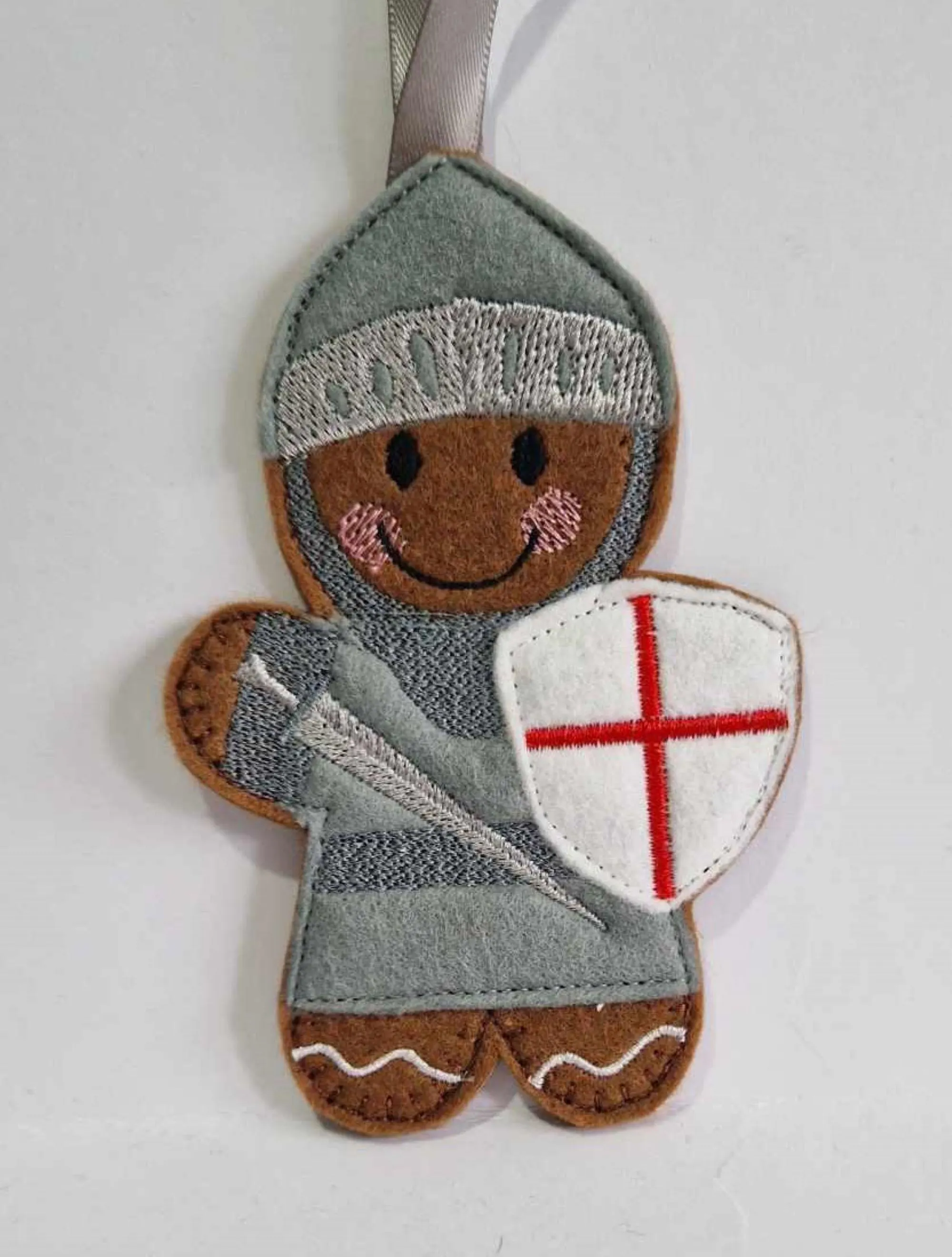 Knight Gingerbread hanging decoration, Keyring/Bag Charm/fridge magnet. - image 3