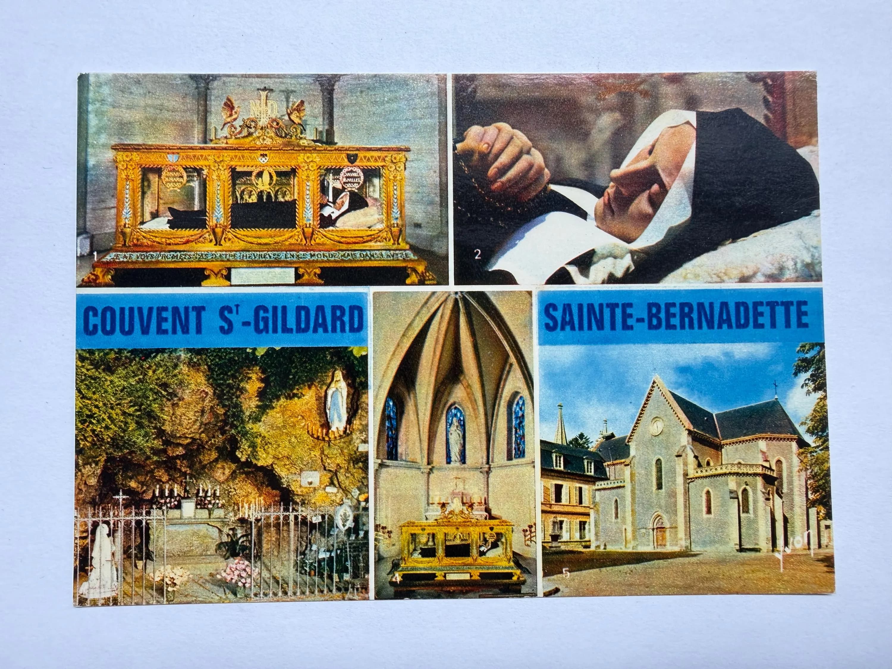 Nevers, France, Sanctuary of Saint Bernadette Soubirous, Maison Mère des Sœurs de la Charité de Nevers, Vintage Postcard
