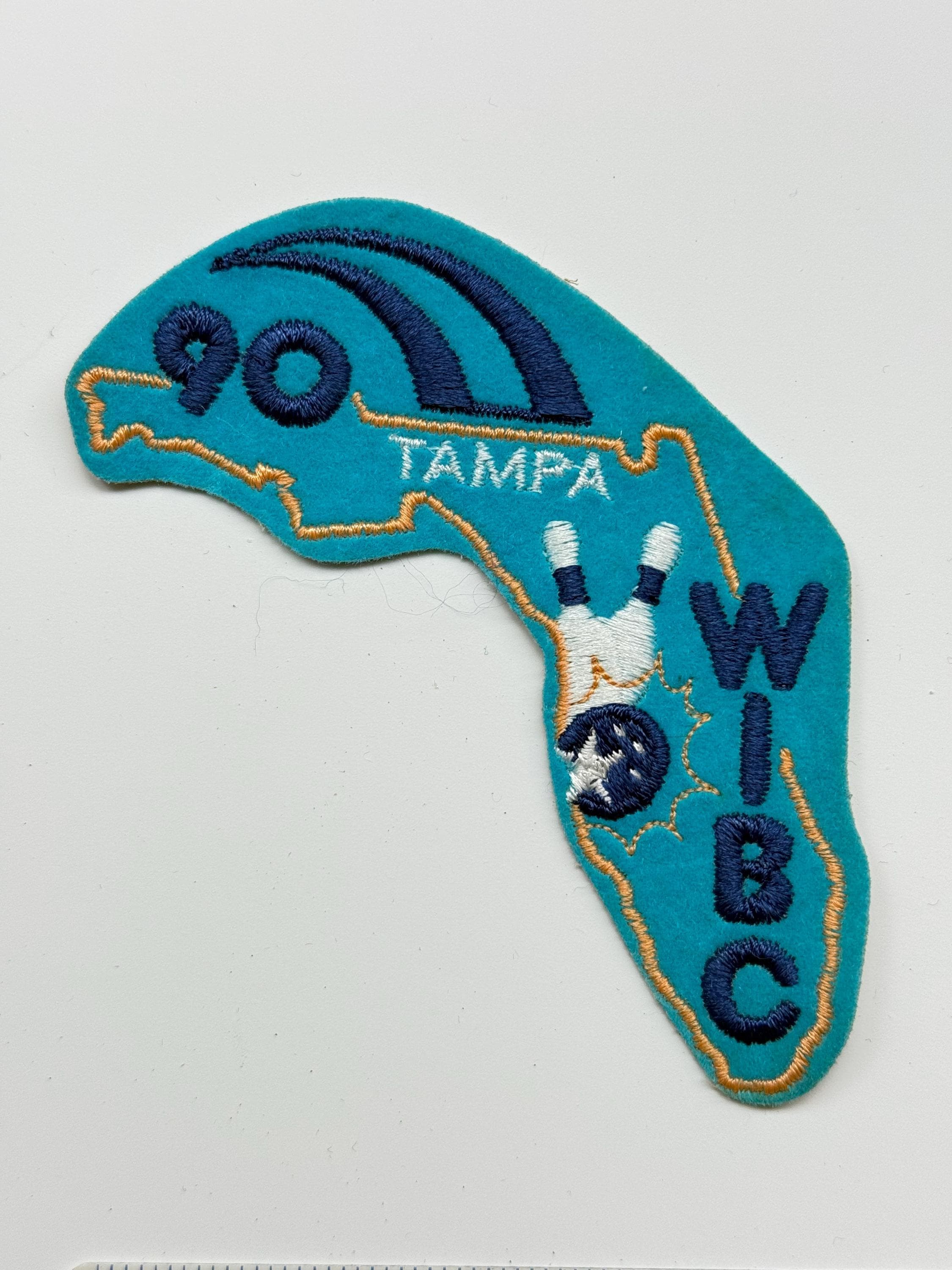 Tampa, Florida, Women's International Bowling Congress, 1990, Vintage Patch