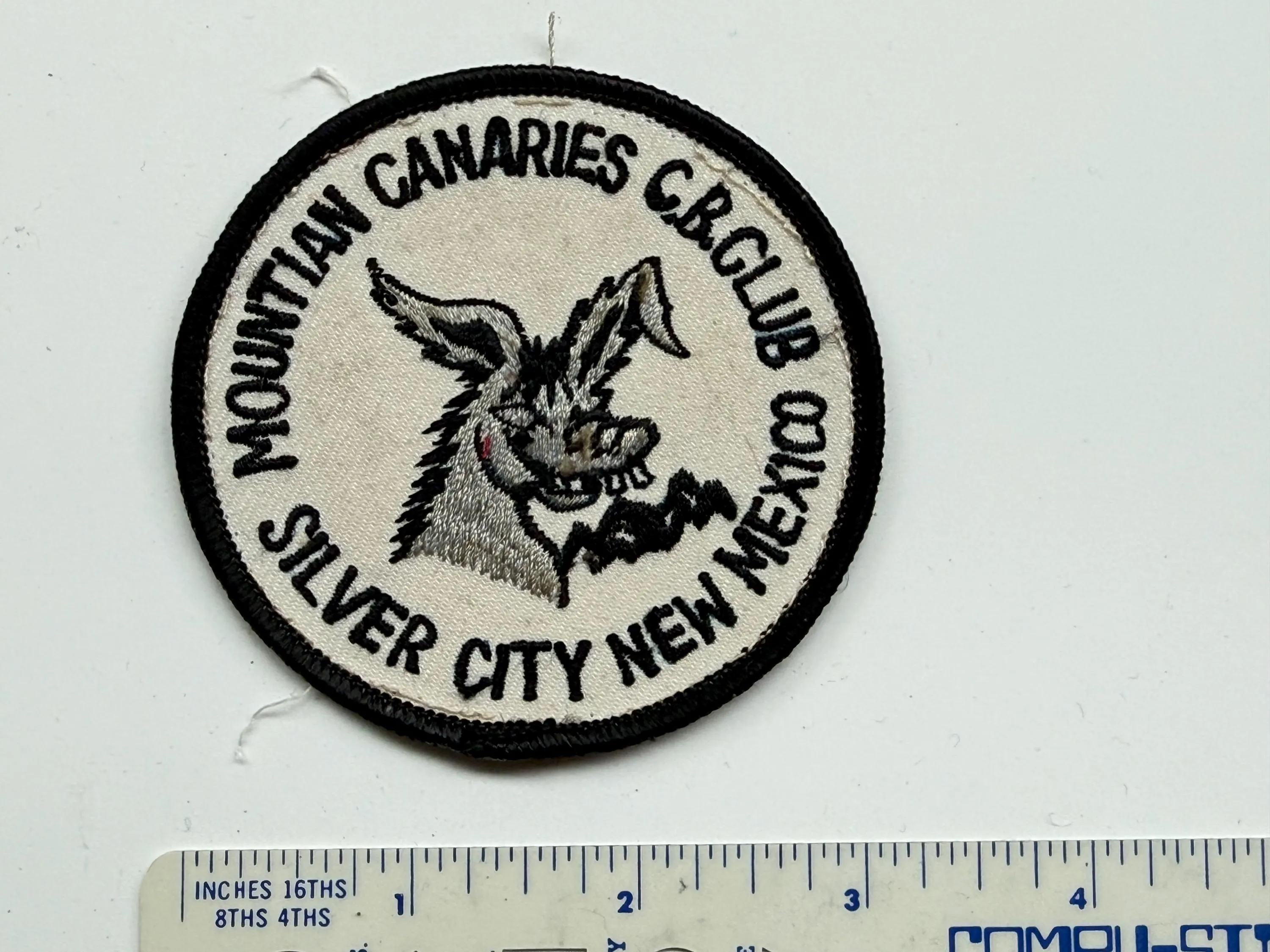 Mountain Canaries CB Club, Silver City, New Mexico, Vintage Patch - image 4