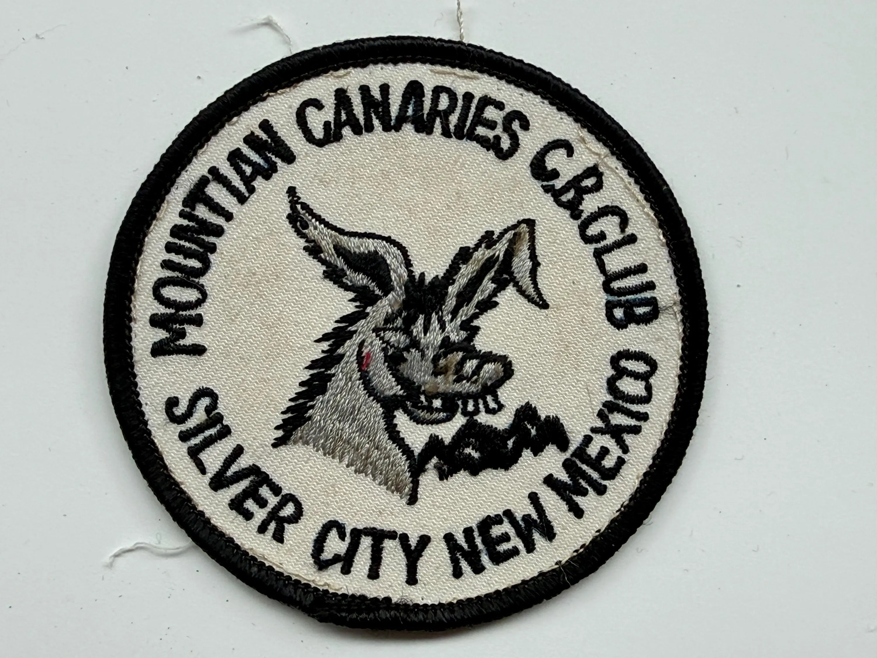 Mountain Canaries CB Club, Silver City, New Mexico, Vintage Patch