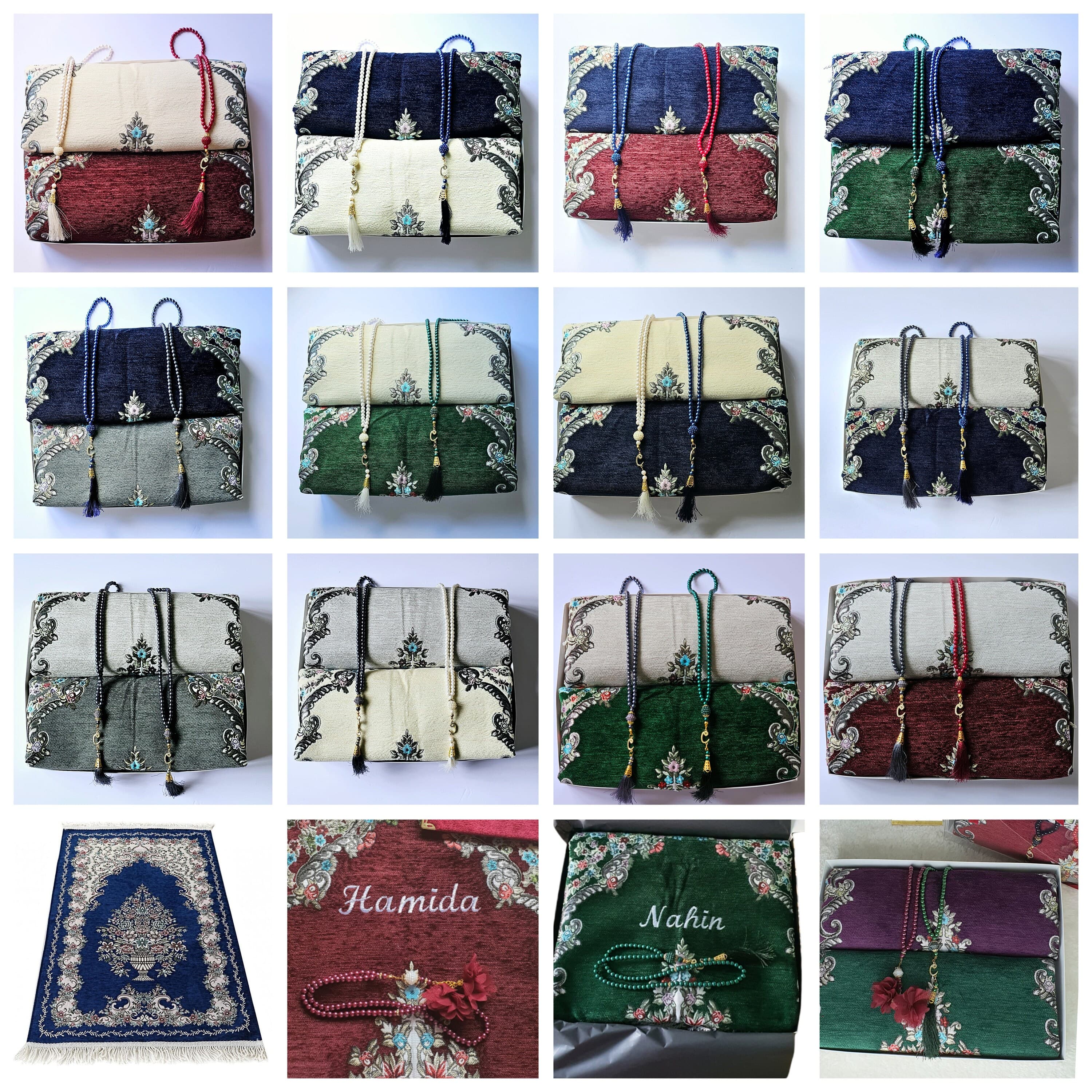 Prayer mat, Customised prayer mat, Prayer rug, Customized prayer rug, islamic gift, hajj gift, umrah mubarak, eid mubarak, ramadan, ramadhan gift, islamic wedding, muslim man, yaseen gift, sejadah, seccade, isimli seccade, quran, koran, kuran, nikkah