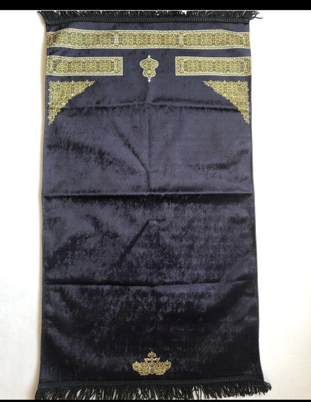 Personalized Ramadan Gift Set: Velvet Quran, Prayer Rug & Tasbeeh - image 4