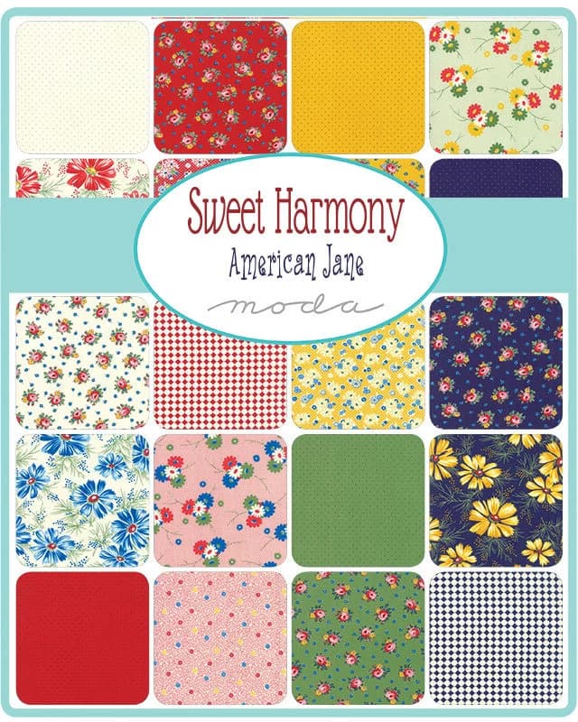 Sweet Harmony by American Jane for Moda Fabrics - 10" LAYER CAKE - image 2