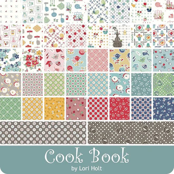 Cook Book by Lori Holt for Riley Blake Designs - Blossom Daisy (C11763) - image 3