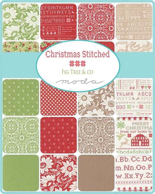 Christmas Stitched by Fig Tree & Co. for Moda Fabrics (M20441-11) - image 2