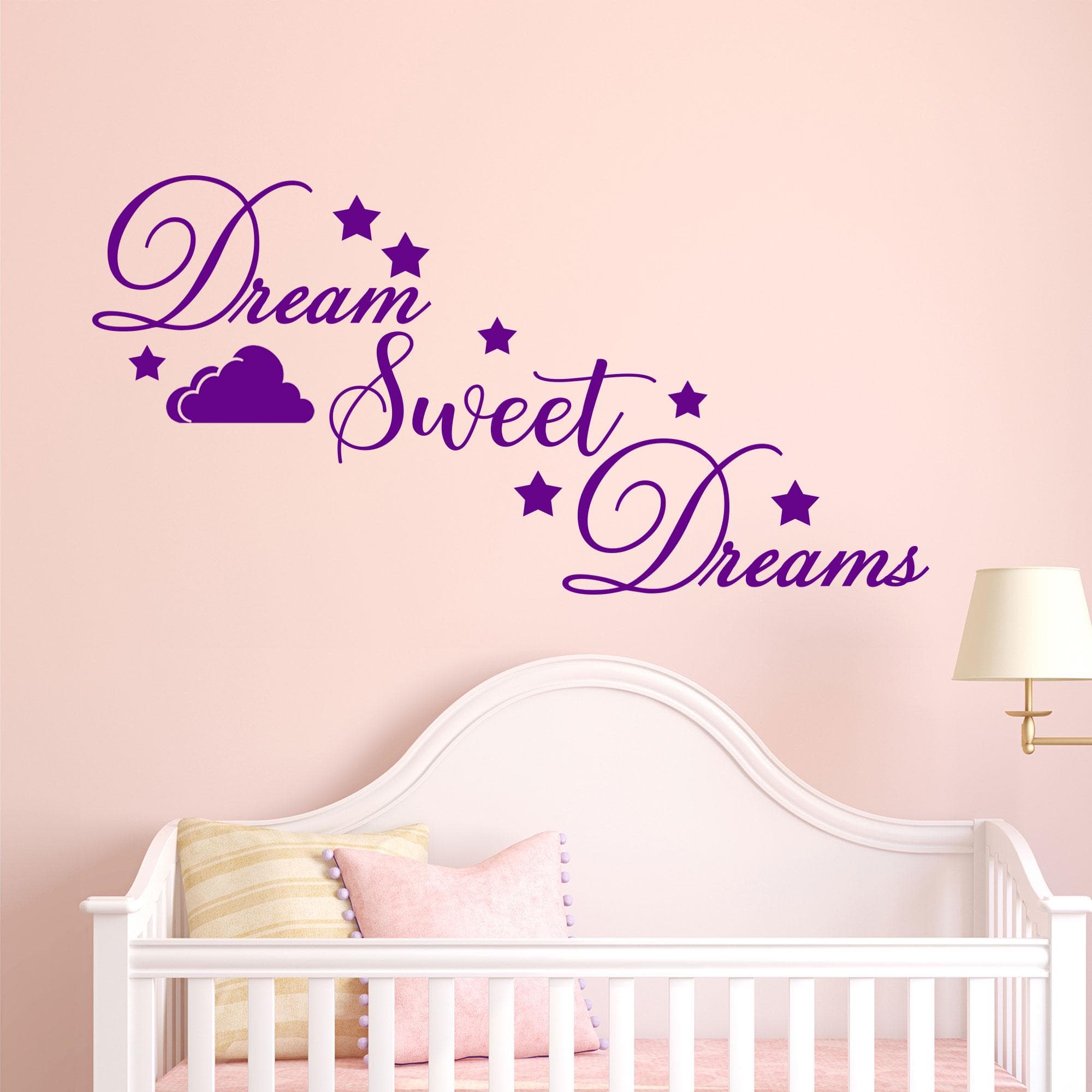 Dream Sweet Dreams Vinyl Wall Decal – Nursery & Kids Room Decor - image 3