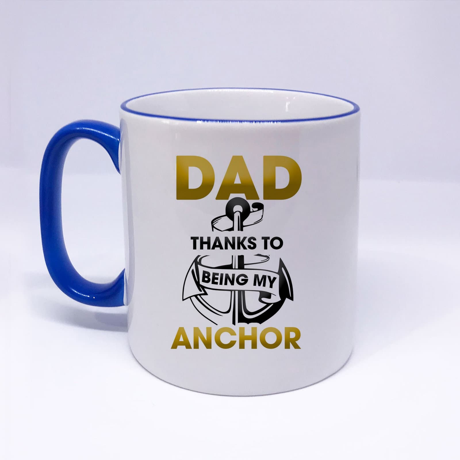 Dad Anchor Coffee Mug, Father's Day Gift - image 3