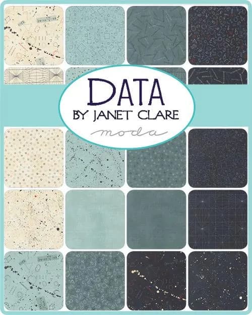 Data Jelly Roll® 24670JR Moda Precuts 100% cotton fabric quilt strips by Janet Clare - image 2