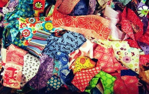 Fabric Strips Scrap Pack 100% Cotton fabric lot BY THE POUND