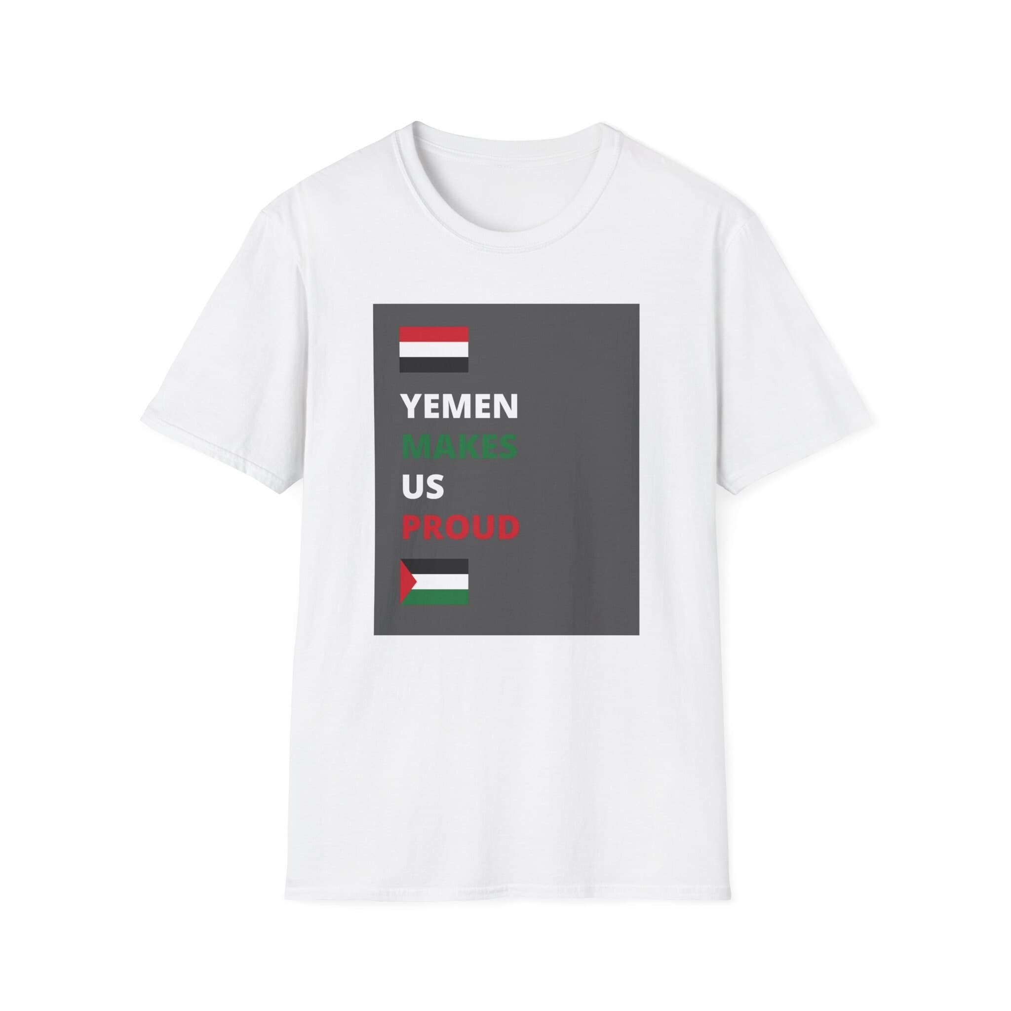 Yemen makes us proud - Unisex Softstyle T-Shirt - image 5