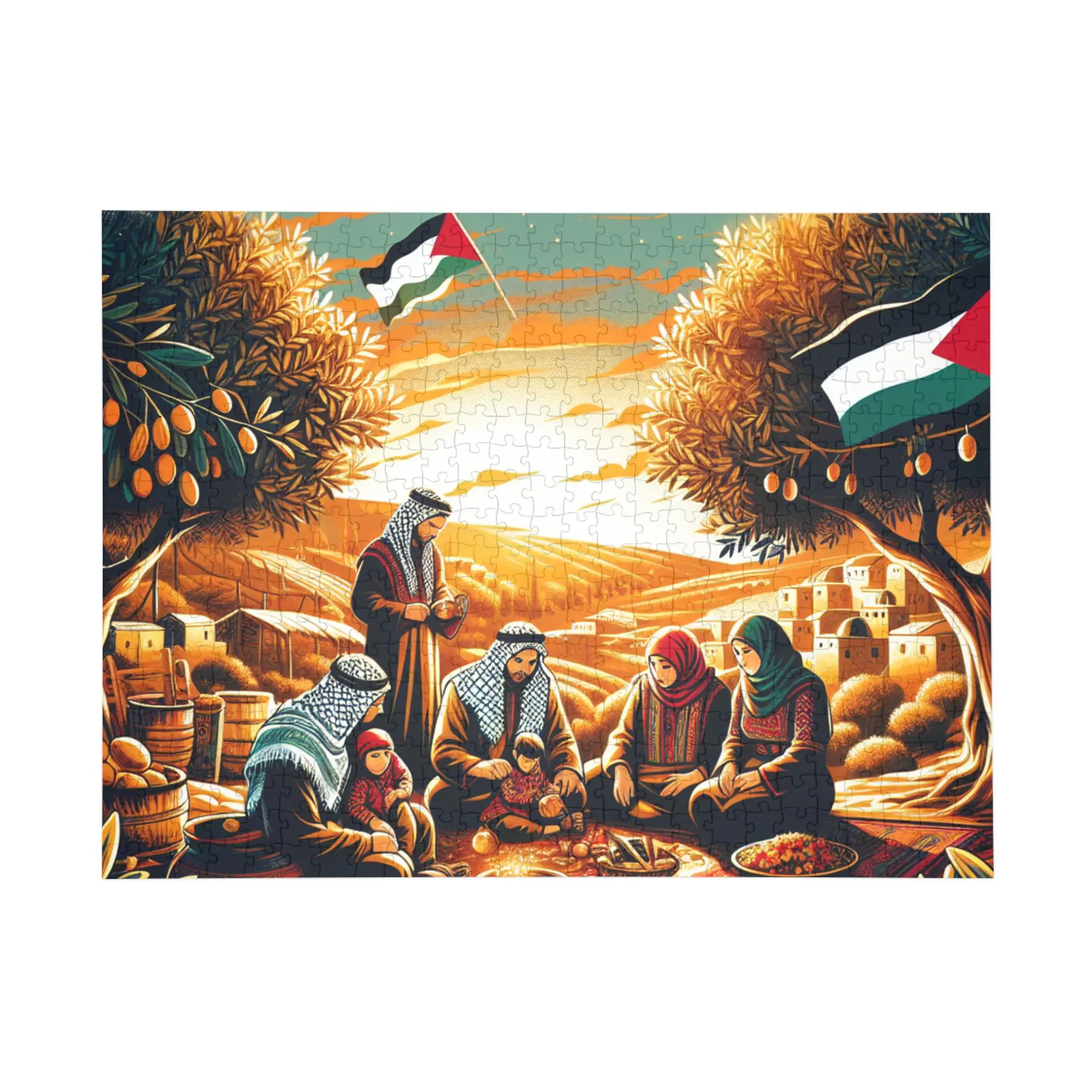 Heritage Culture Puzzle | Traditional Gathering, 96-1000 Pieces, Family Fun, Gift for Puzzle Lovers, Home Décor - image 2