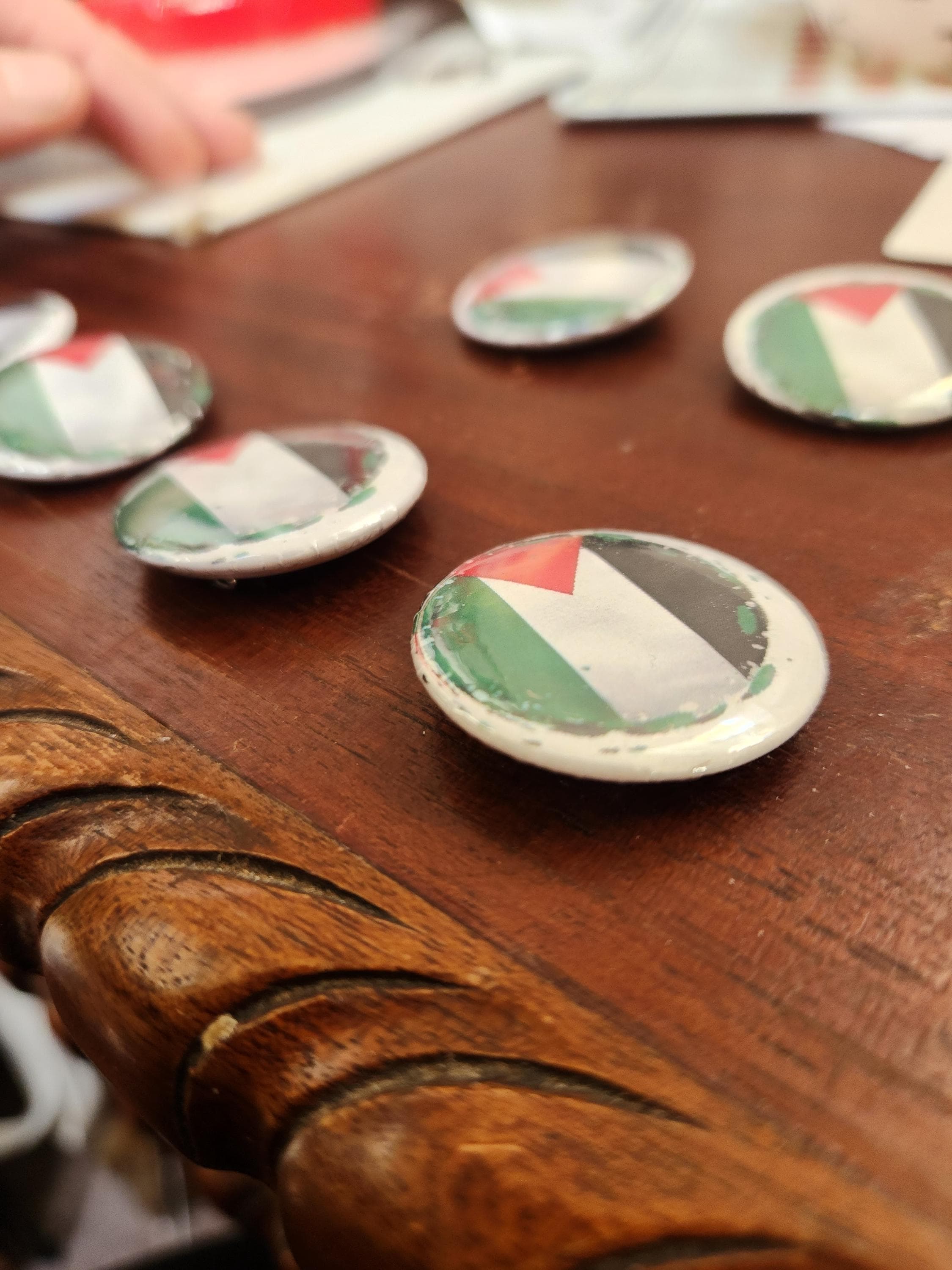 Palestine flag 1.25 pin - image 3