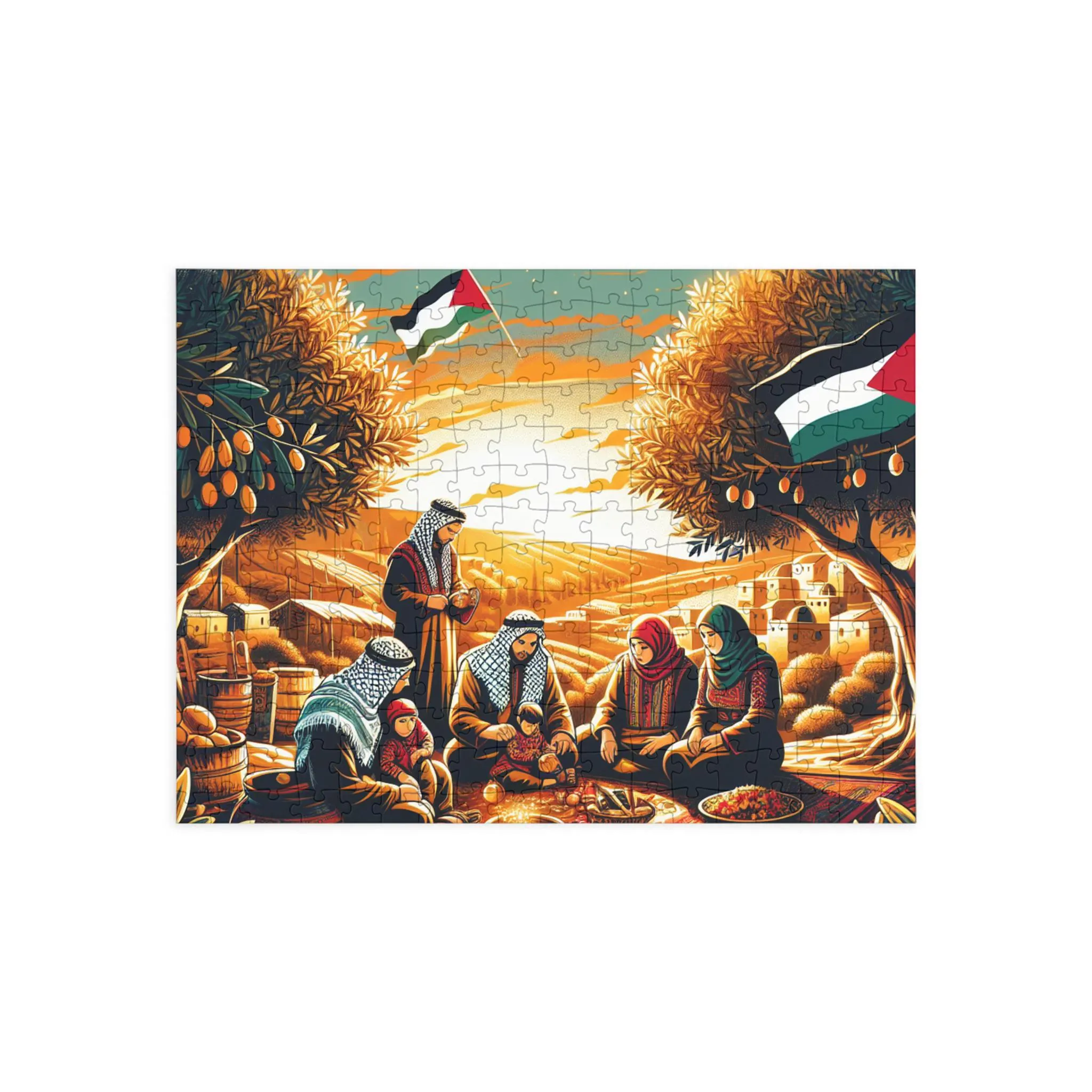 Heritage Culture Puzzle | Traditional Gathering, 96-1000 Pieces, Family Fun, Gift for Puzzle Lovers, Home Décor - image 3