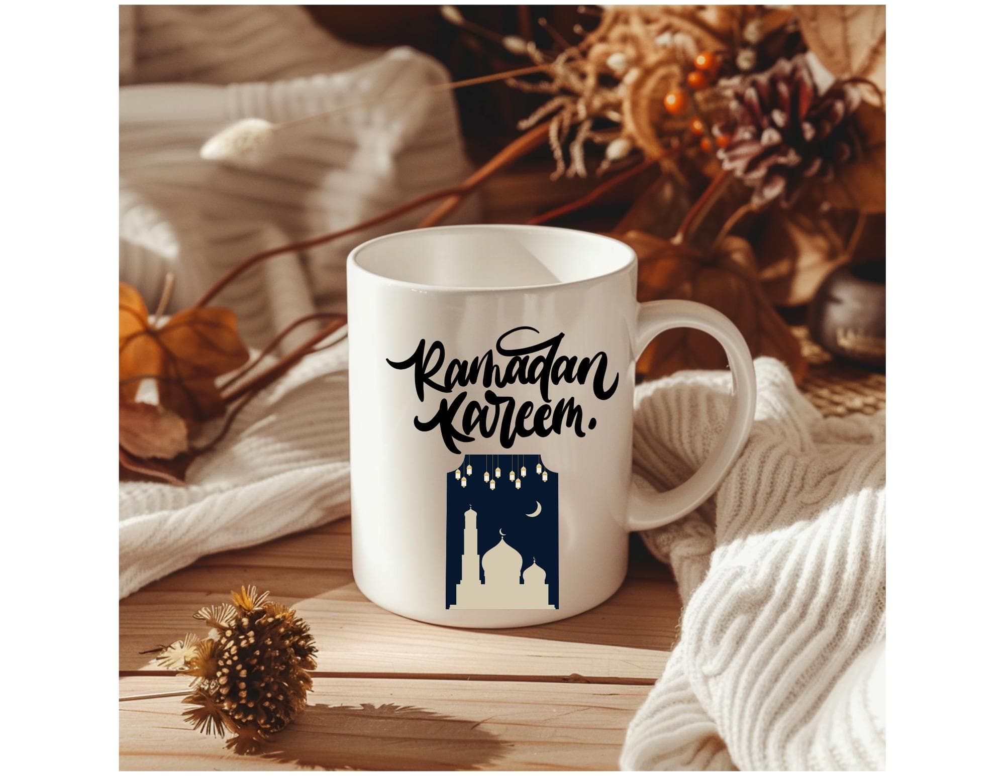 Islamic Ramadan mug, Arabic mug, Ramadan kareem cup, Iftar Ramadan mug.