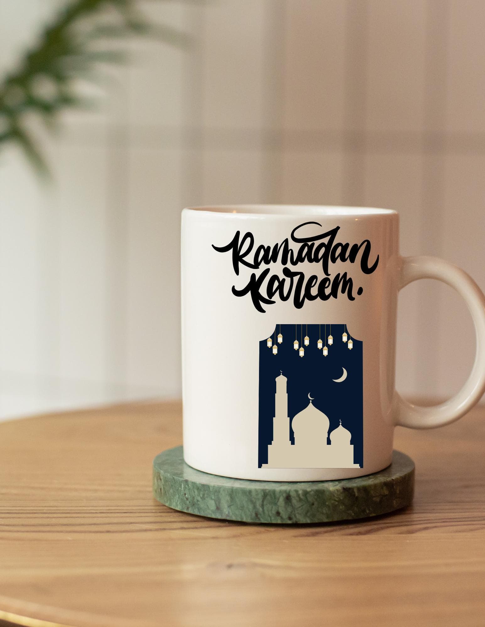 Islamic Ramadan mug, Arabic mug, Ramadan kareem cup, Iftar Ramadan mug. - image 3