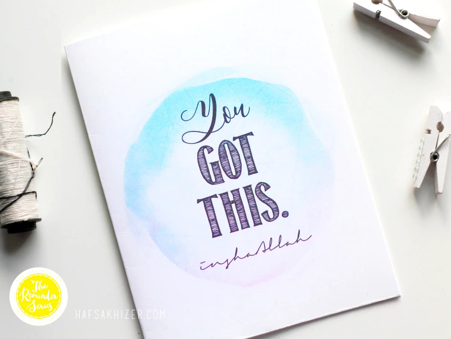 Islamic Encouragement Card: You Got This Insha'Allah - image 3
