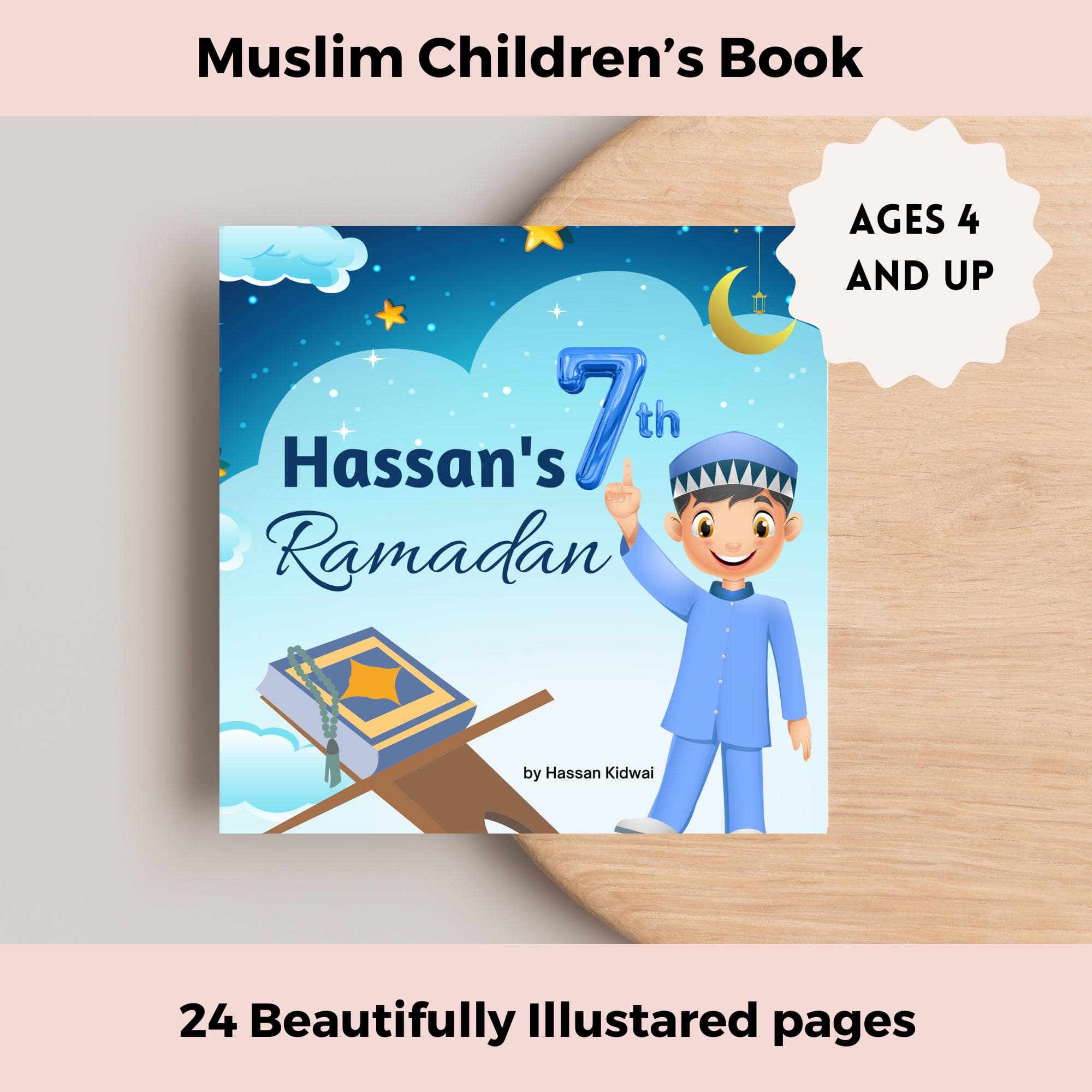 Muslim Books, Ramadan Book for little Kids, Ramadan Book, Hassan’s 7th Ramadan, Ramadan Book, Ramadan, Islamic Books