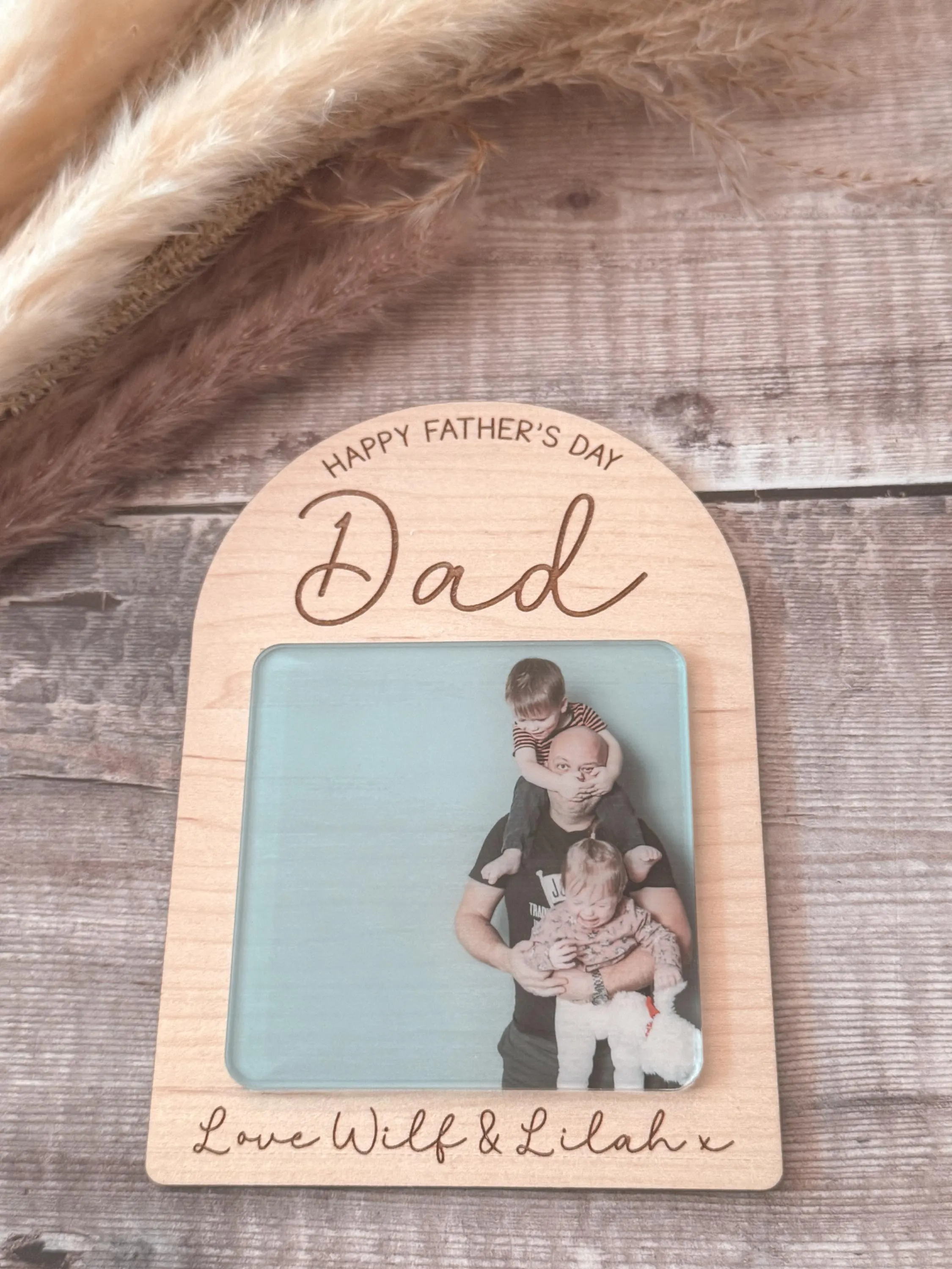 Personalised Happy Fathers Day Daddy Grandad Photo Gift - image 4