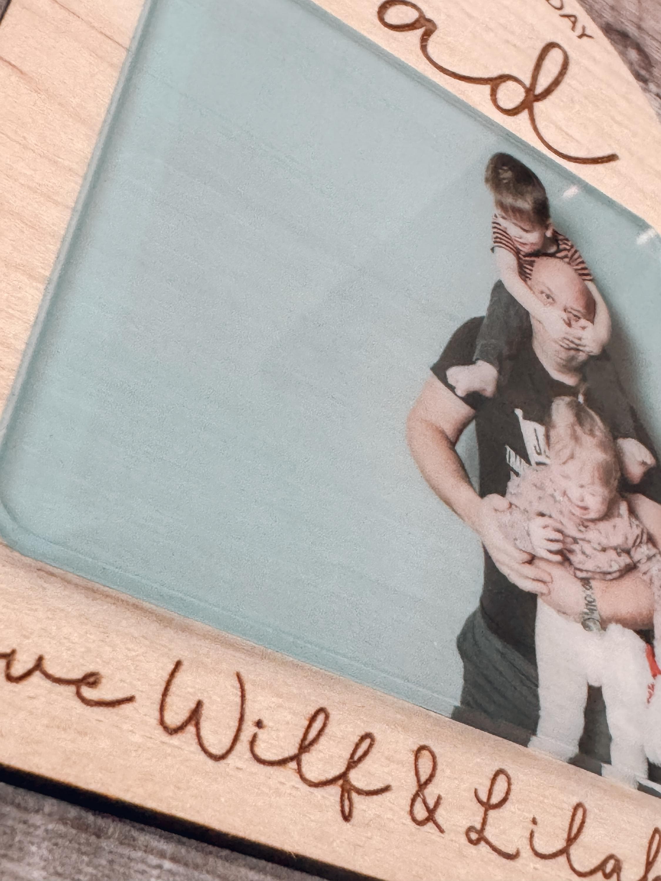 Personalised Happy Fathers Day Daddy Grandad Photo Gift - image 5