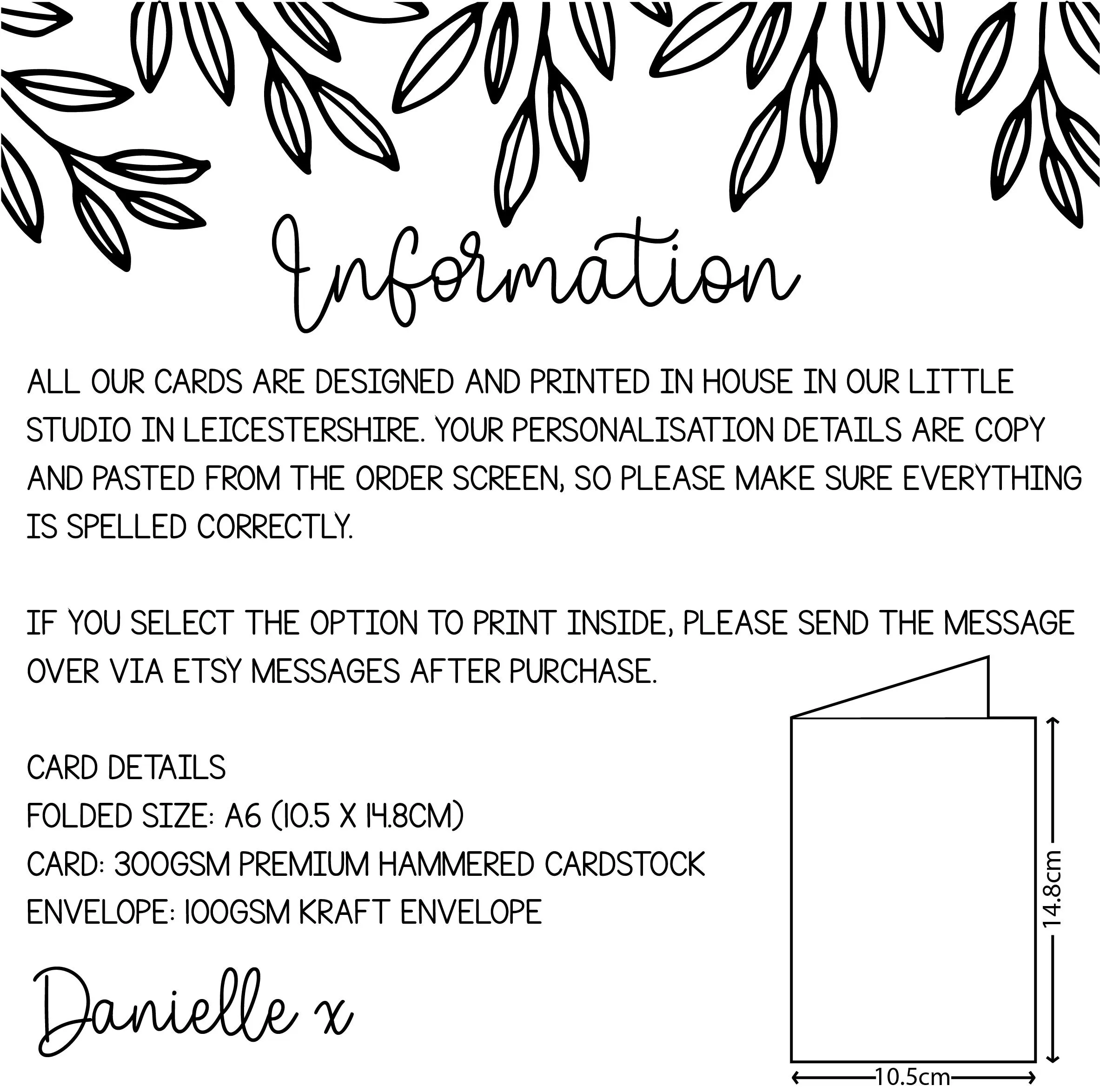 Luxury Acrylic New Home Card - image 3