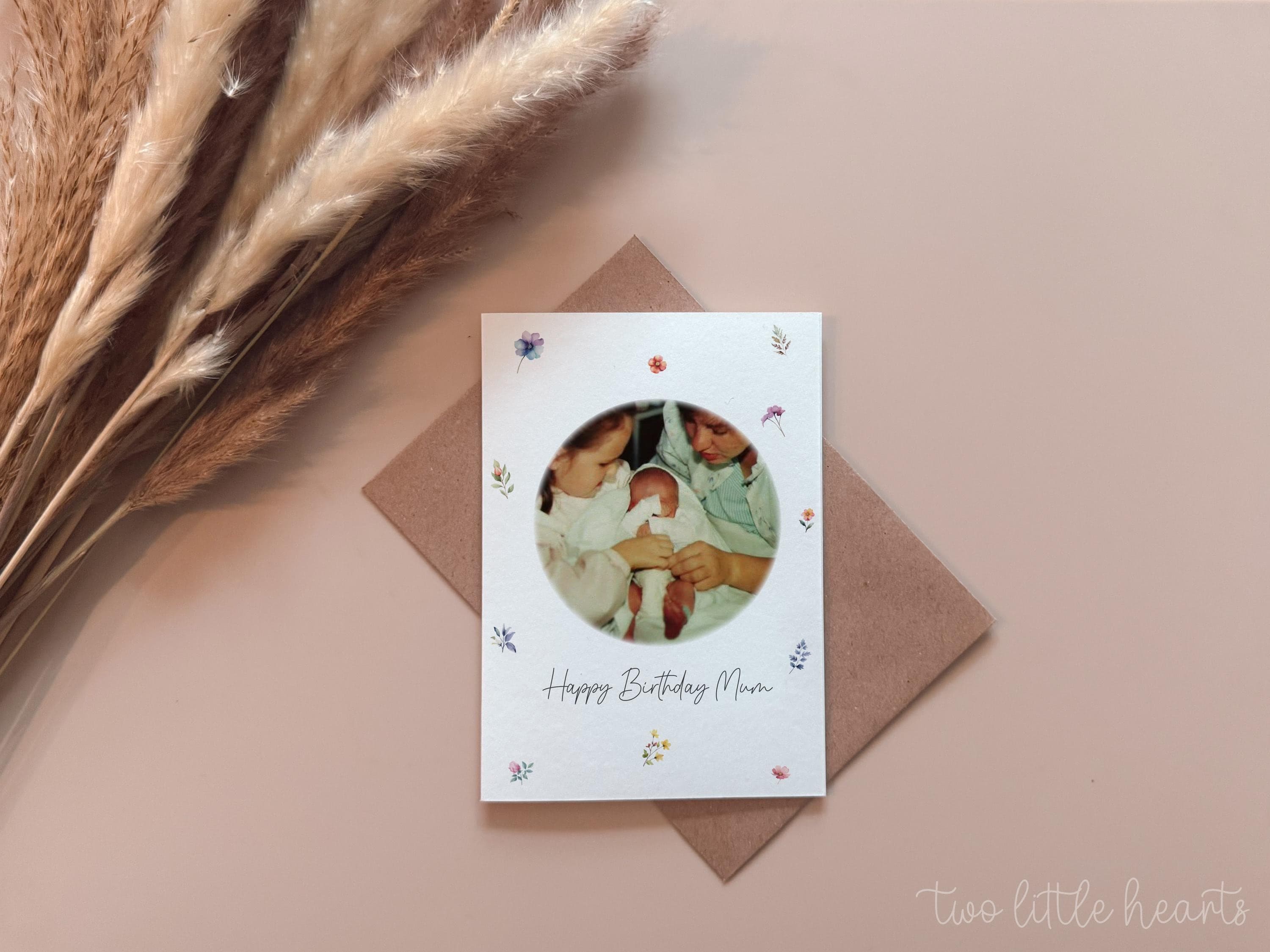 Photo Birthday Card For Her, Mum, Mummy, Nana