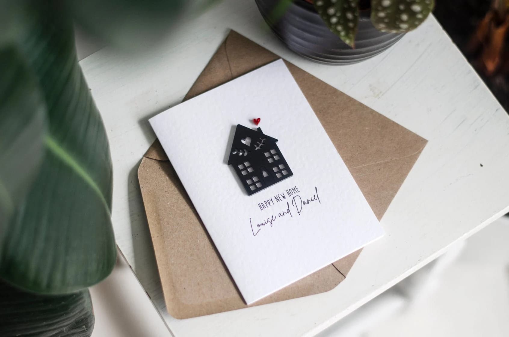 Luxury Acrylic New Home Card