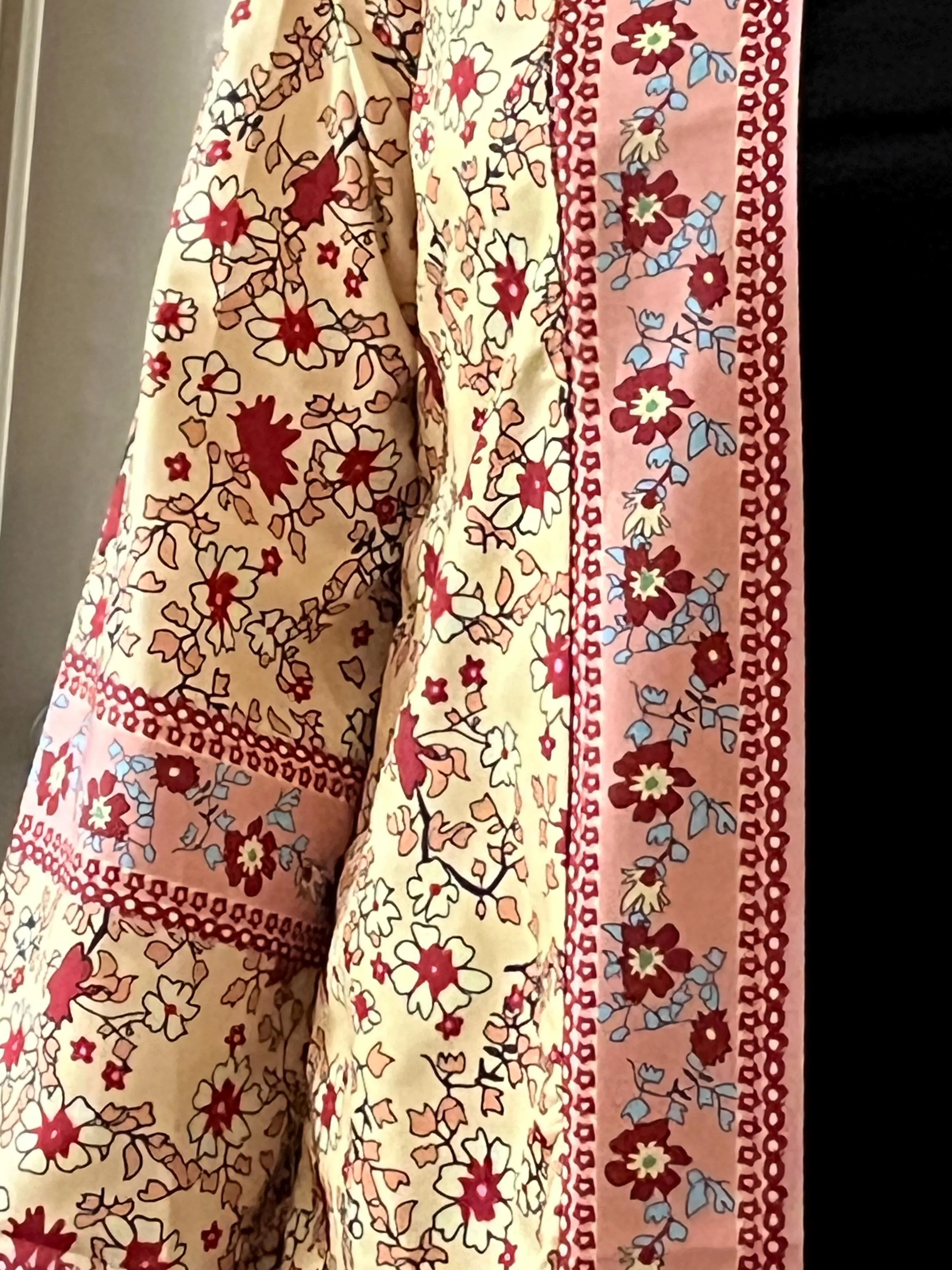 White and pink Open Kimono - image 4