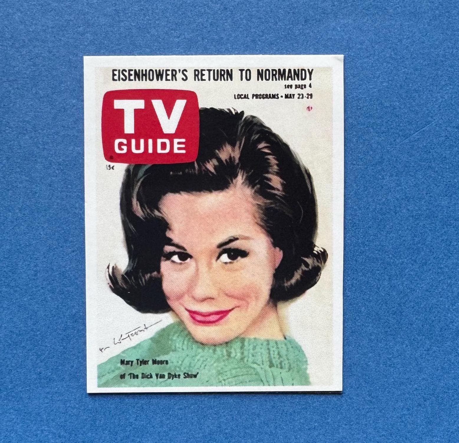 Dick Van Dyke Show Bookmark & Magnet Set: TV Guide Gift - image 4