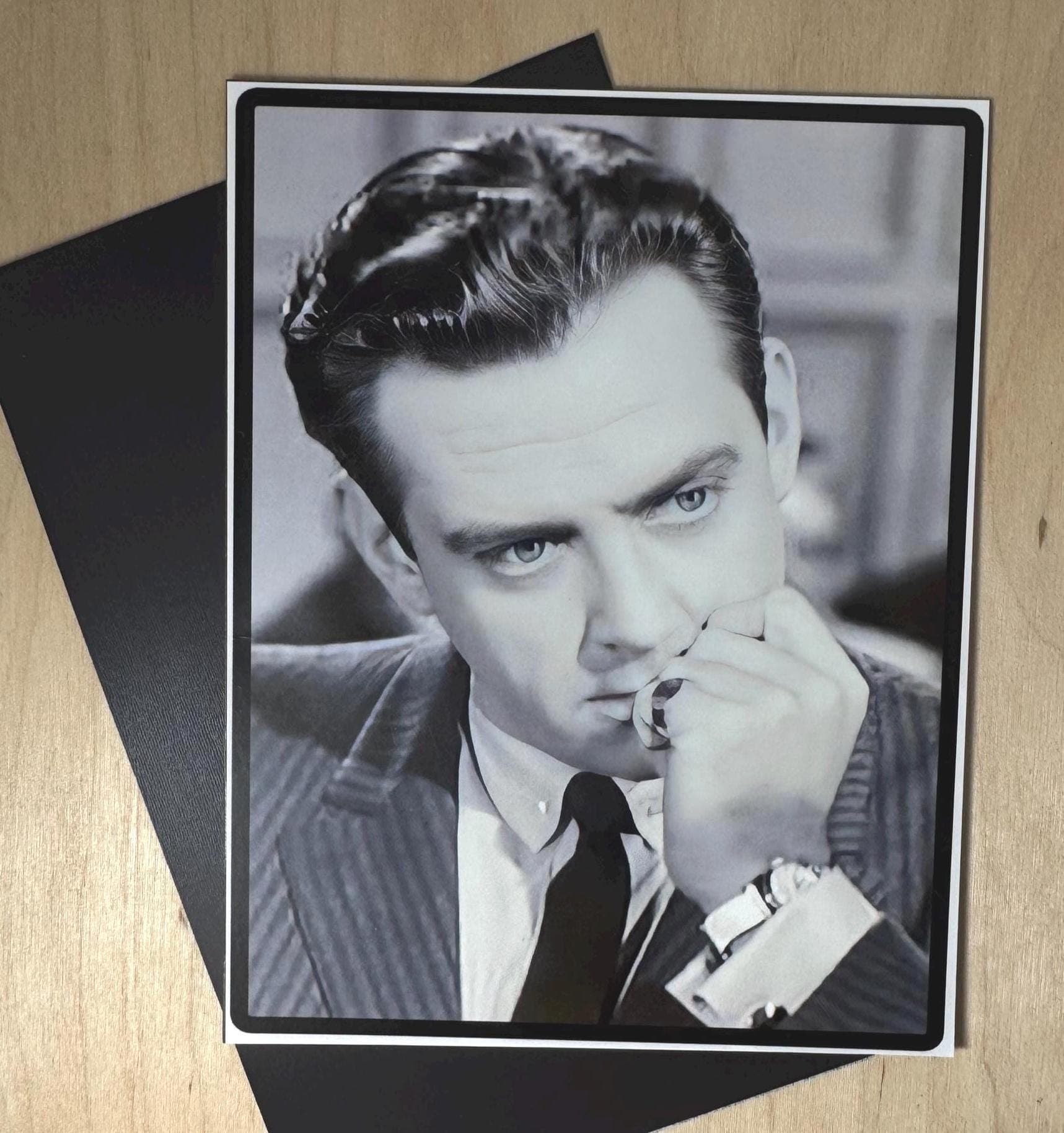 Perry Mason Magnet: Raymond Burr, Classic TV Lawyer Portrait - image 3