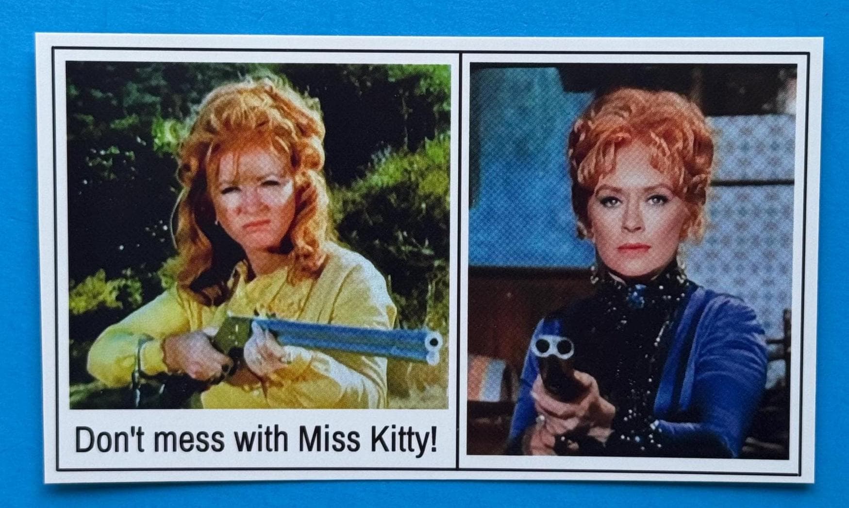 Miss Kitty Magnet: Gunsmoke TV Western Fan Art - image 3