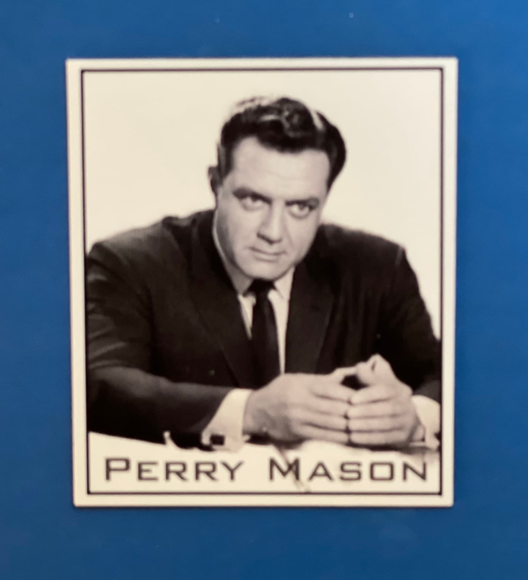 Perry Mason Magnets, Classic TV Show Cast, Set of 4, Paul Drake, Della Street, Perry Mason Fan Gift - image 3