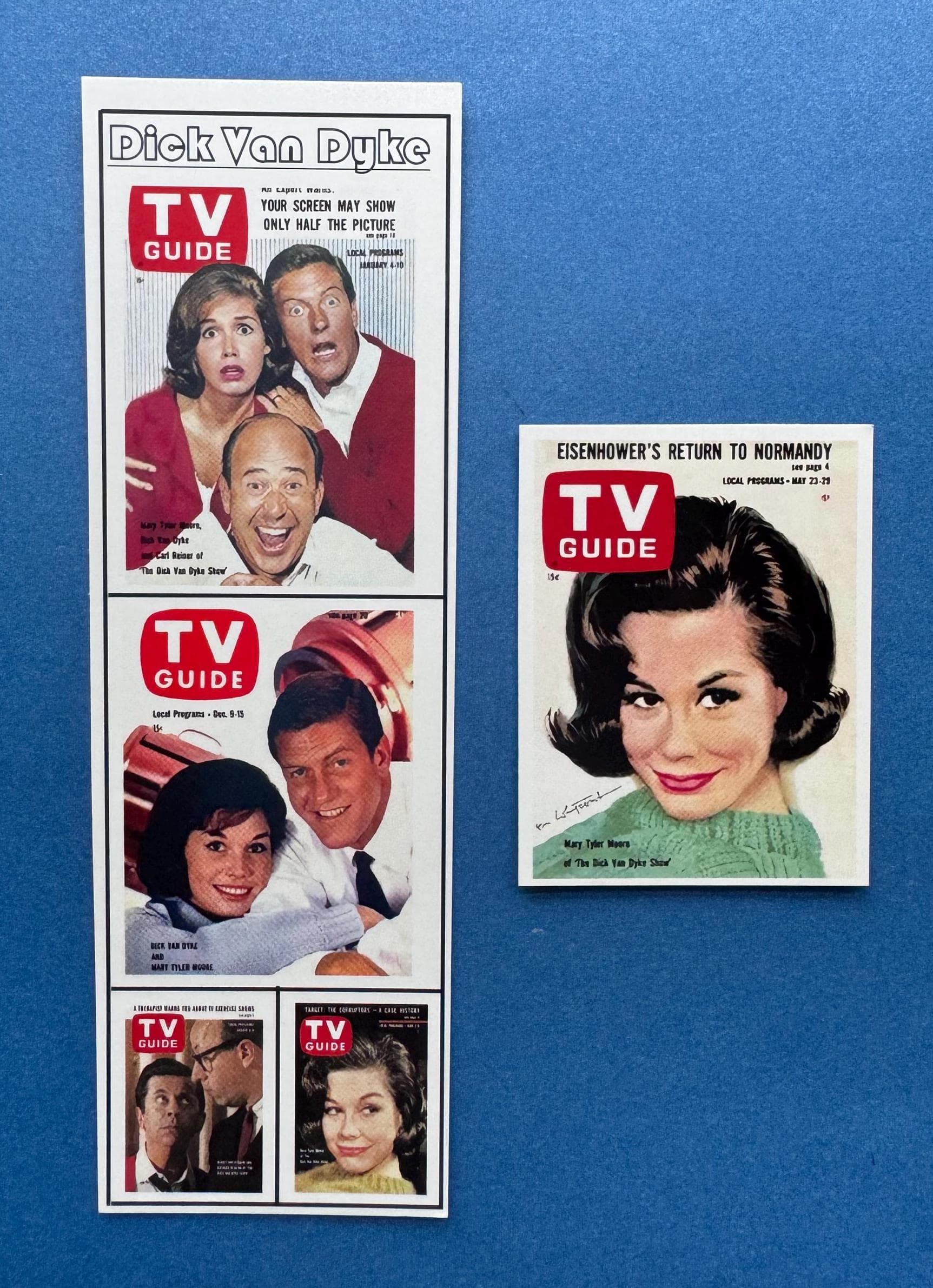 Dick Van Dyke Show Bookmark & Magnet Set: TV Guide Gift - image 3