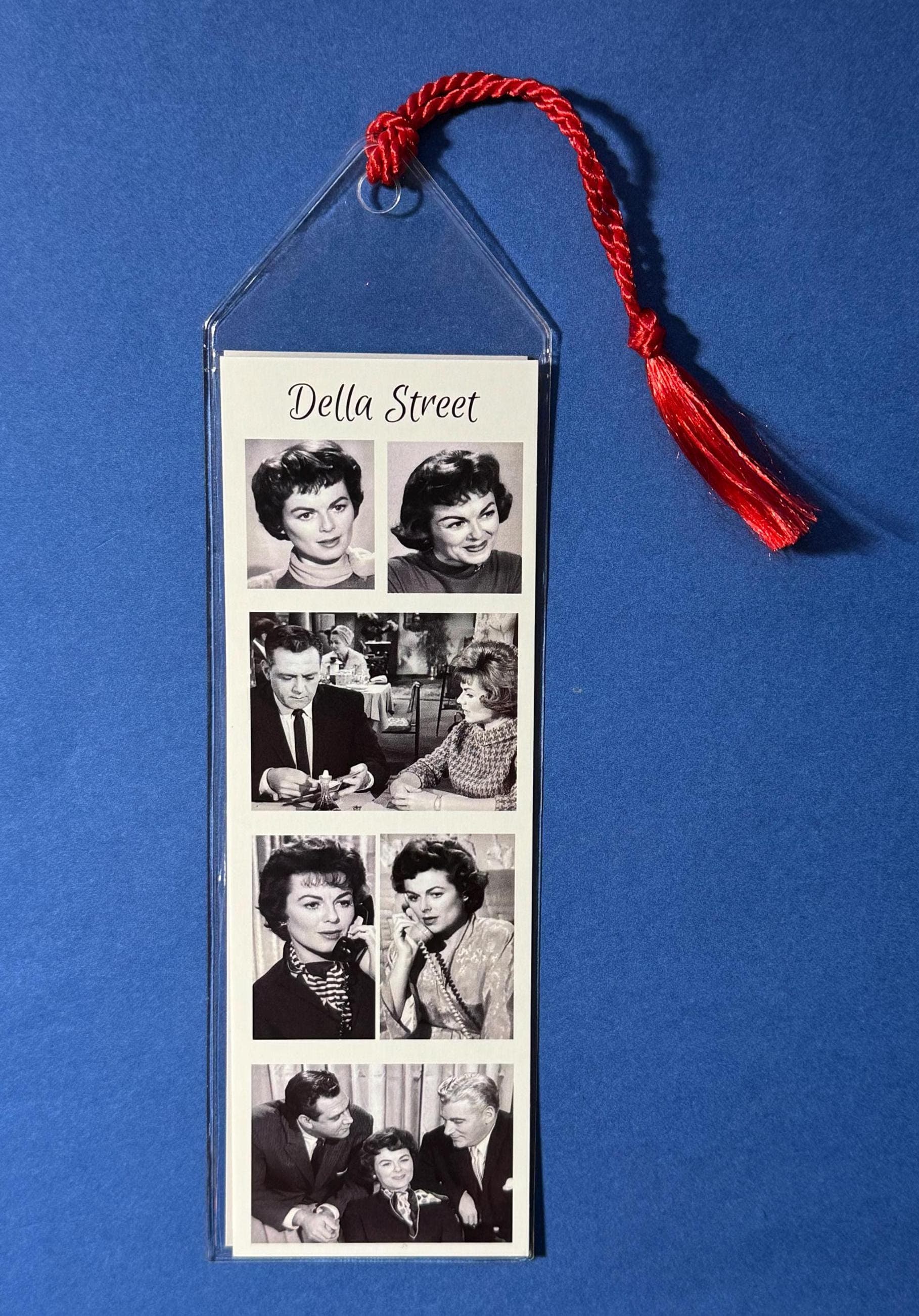Perry Mason, Della Street Bookmark, Della Street Bookmark and Magnet Set, Barbara Hale, Perry Mason Fan Gift - image 4
