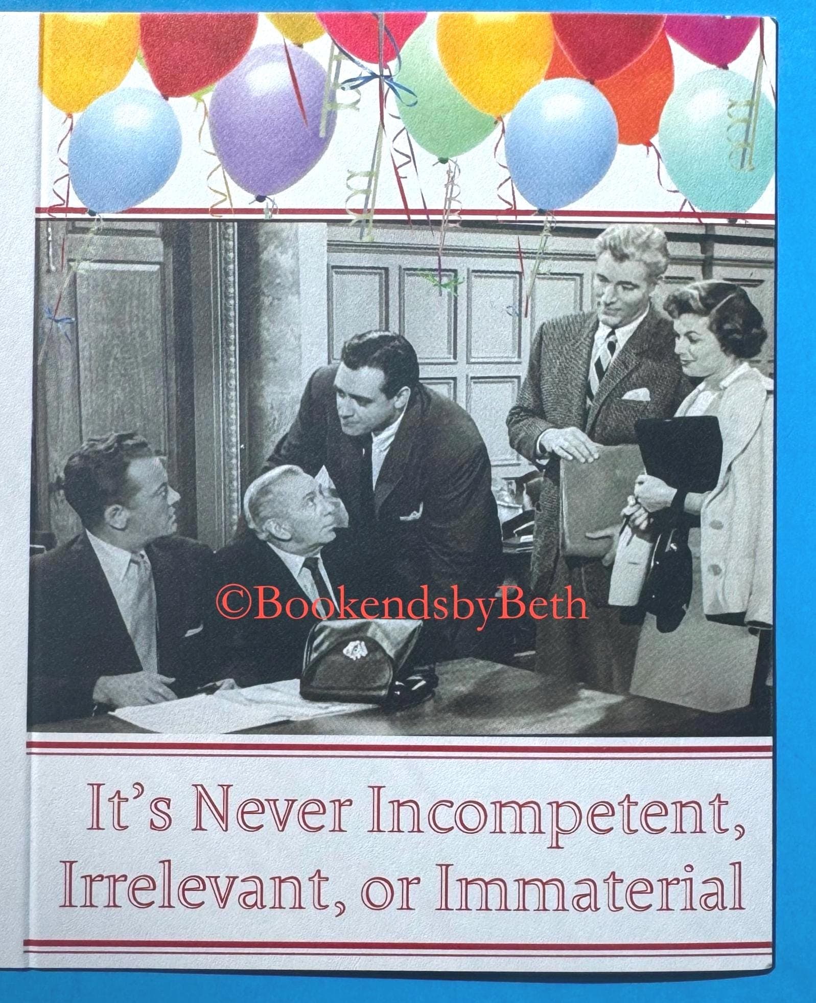 Perry Mason Birthday Card, Raymond Burr, Funny Perry Mason Greeting Card, Perry Mason Fan Gift - image 5